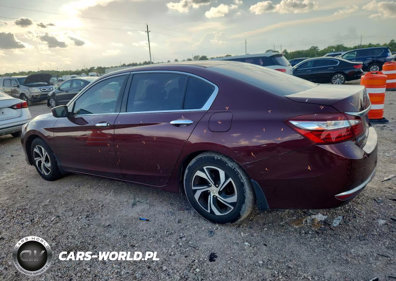 2016 Honda Accord Lx VIN:1HGCR2F39GA202535 - 2
