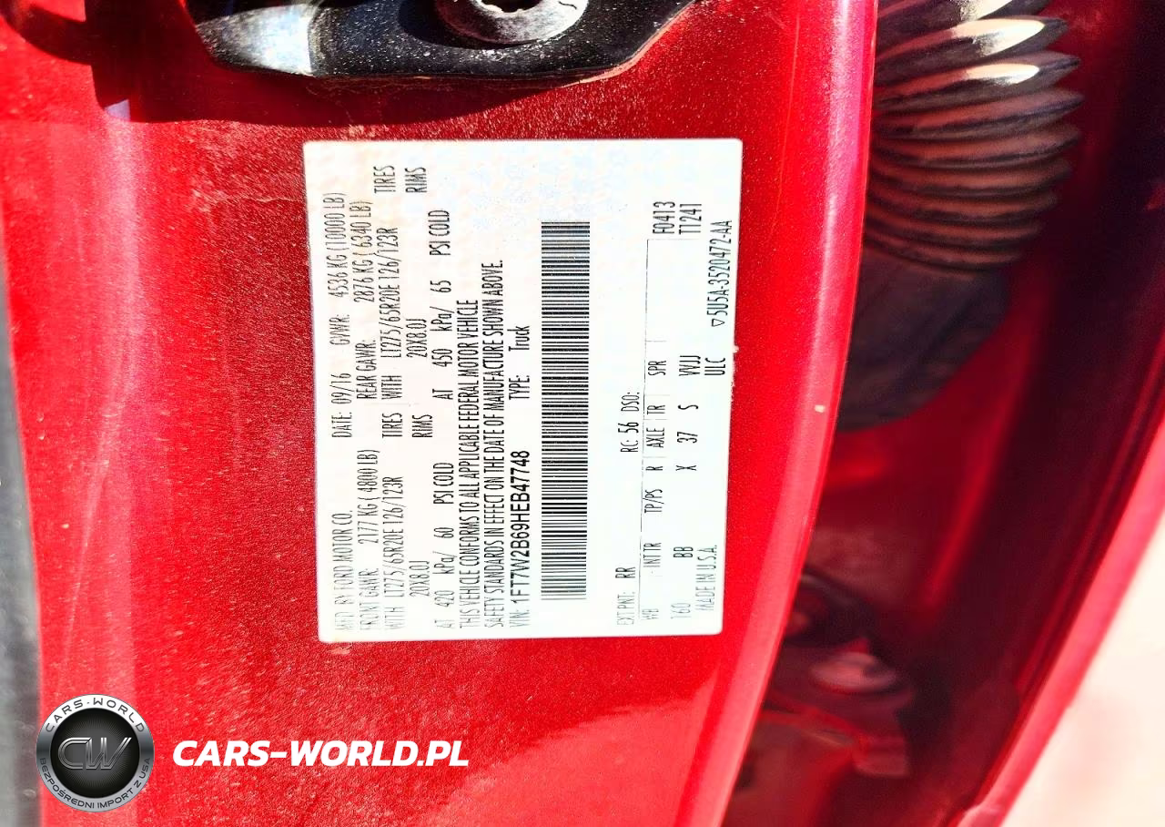 2017 Ford F250 Super Duty VIN:1FT7W2B69HEB47748 - 12