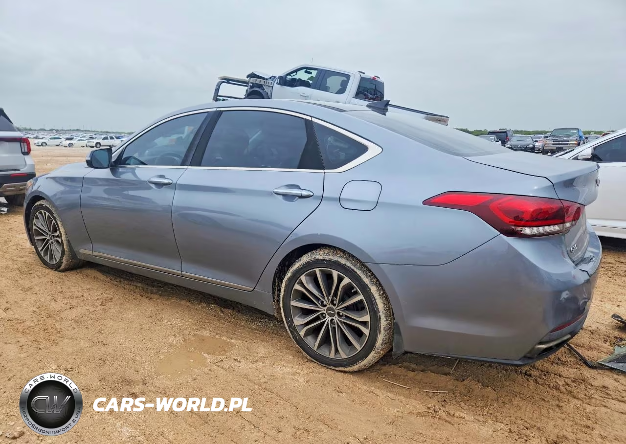 2017 Genesis G80 3.8 VIN:KMHGN4JE2HU187954 - 2