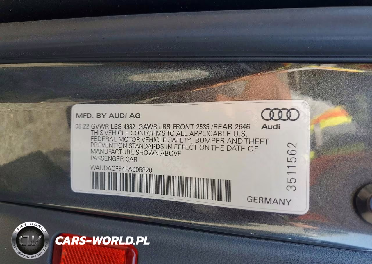 2023 Audi A5 Premium 45 VIN:WAUDACF54PA008820 - 12