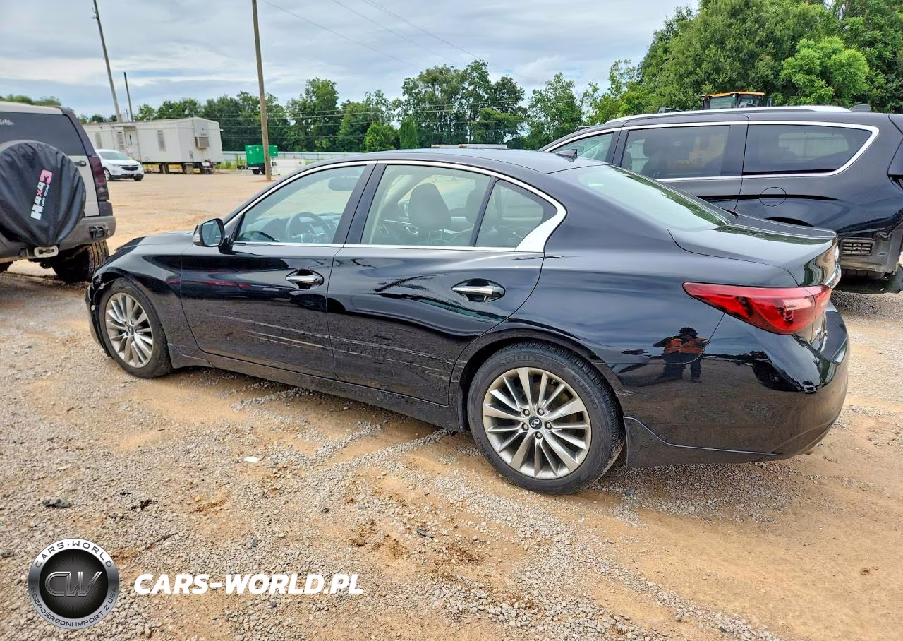 2019 Infiniti Q50 3.0T Luxe VIN:JN1EV7AR2KM554491 - 2