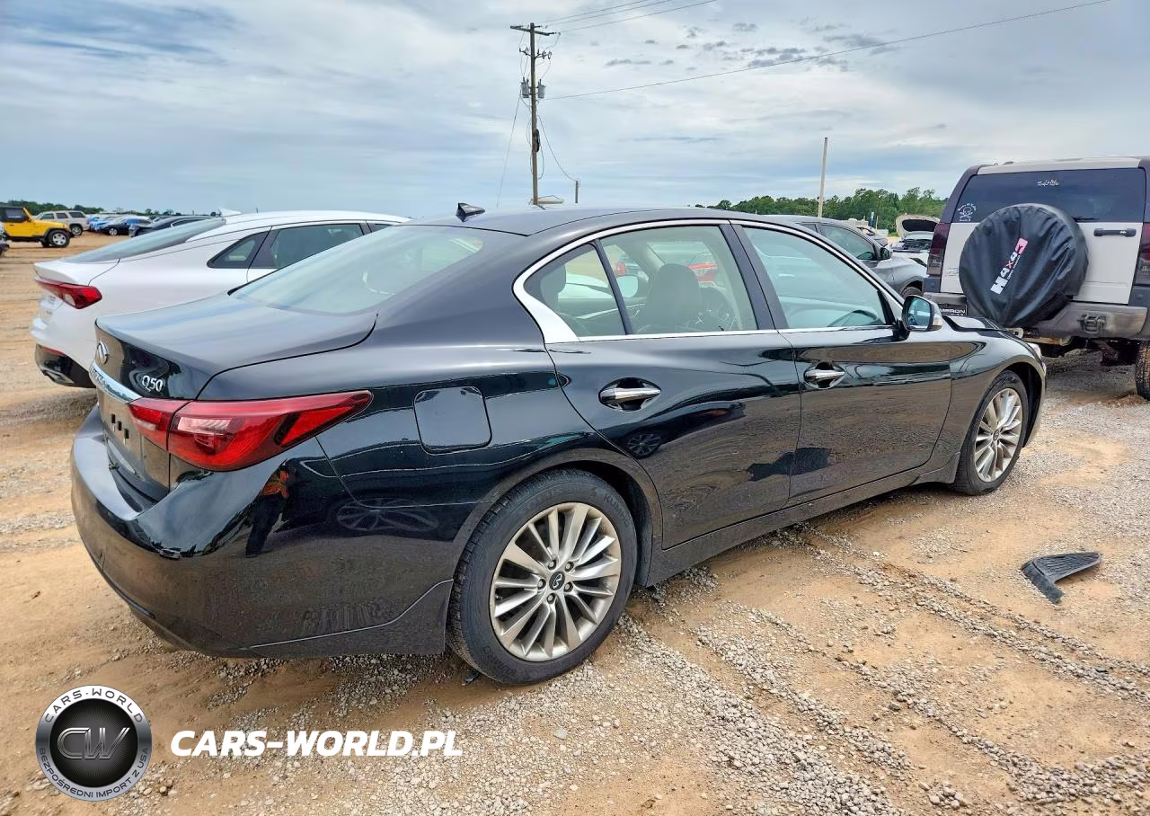 2019 Infiniti Q50 3.0T Luxe VIN:JN1EV7AR2KM554491 - 3