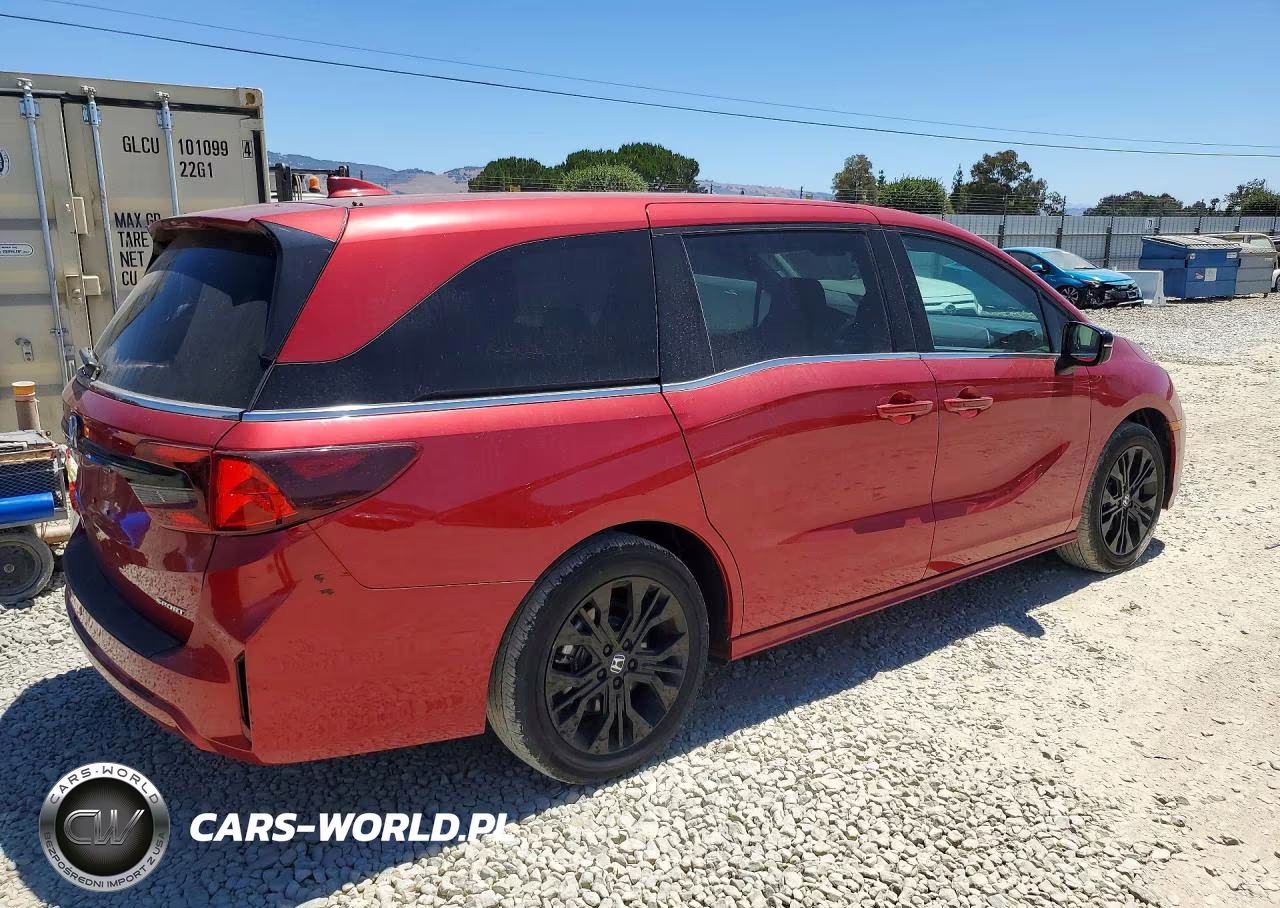 2025 Honda Odyssey VIN:5FNRL6H79SB056381 - 3