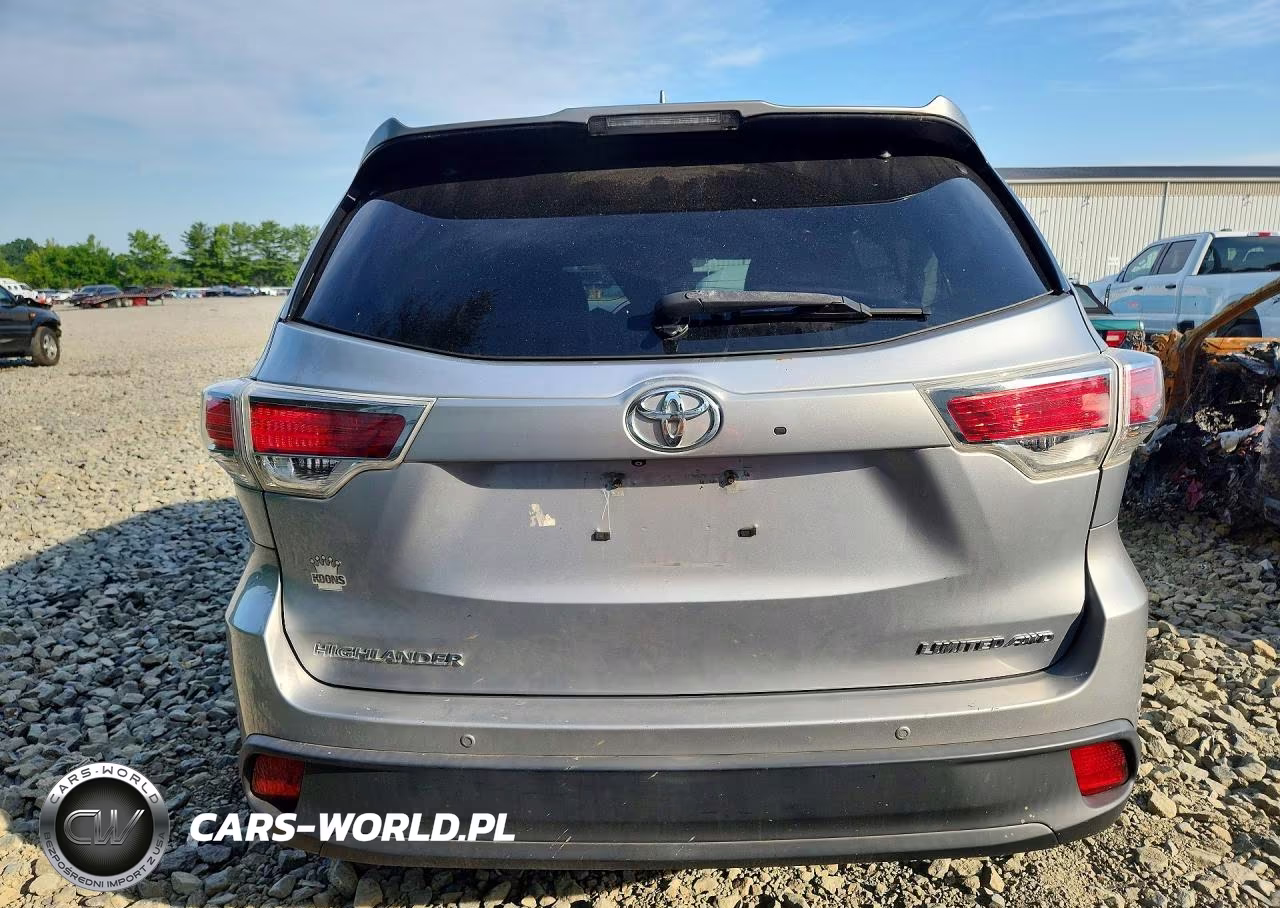 2014 Toyota Highlander Limited VIN:5TDDKRFH3ES027243 - 6