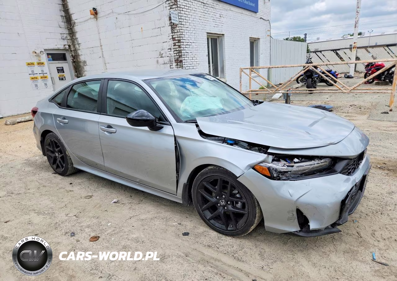 2025 Honda Civic Sport VIN:2HGFE2F57SH540648 - 4