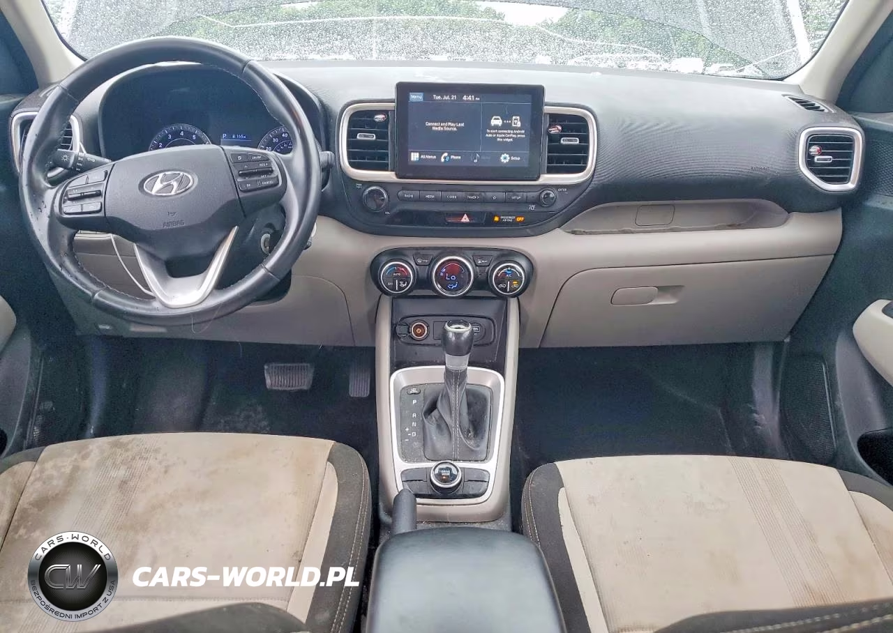 2021 Hyundai Venue Sel VIN:KMHRC8A37MU098492 - 8