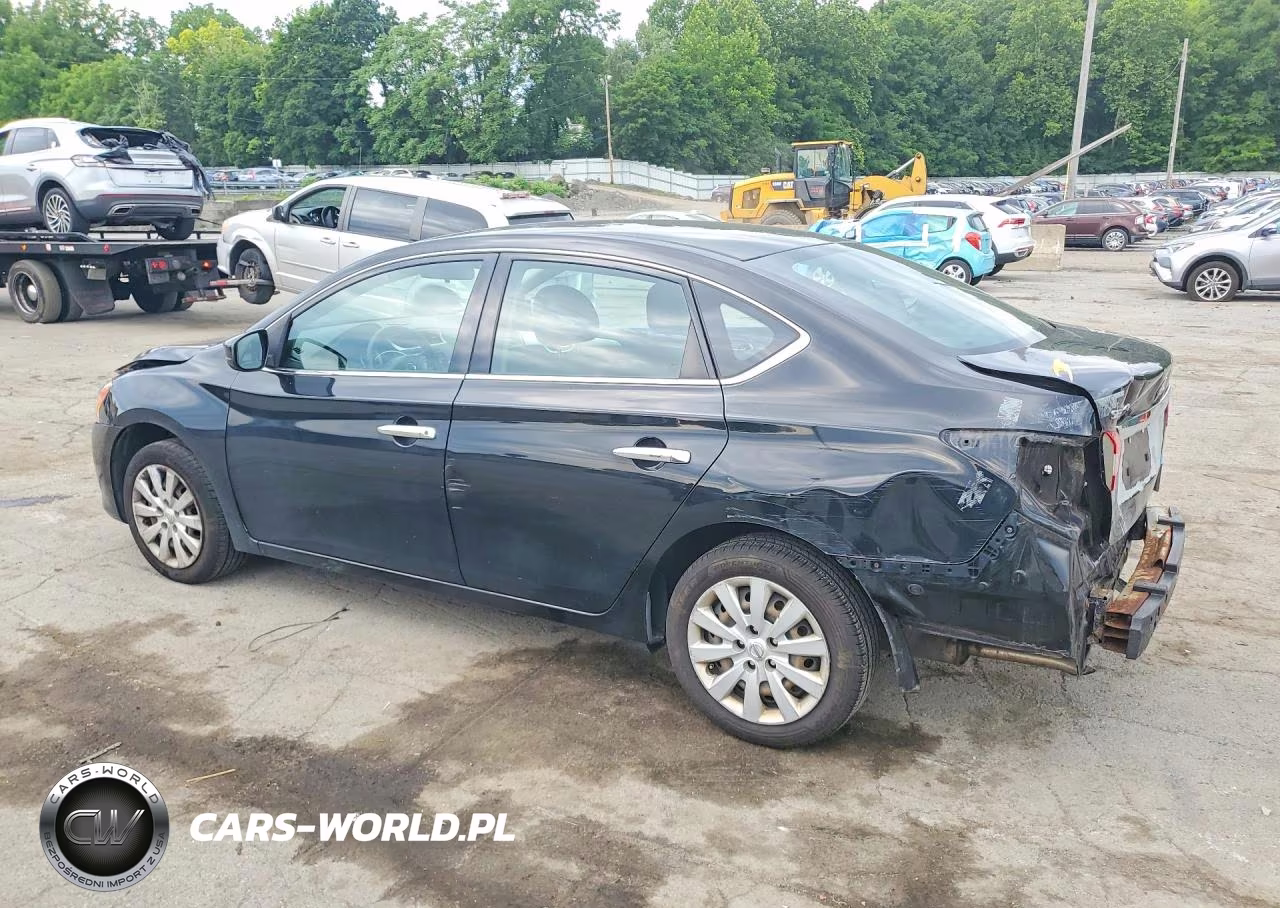 2014 Nissan Sentra Sv VIN:3N1AB7AP5EL658820 - 2