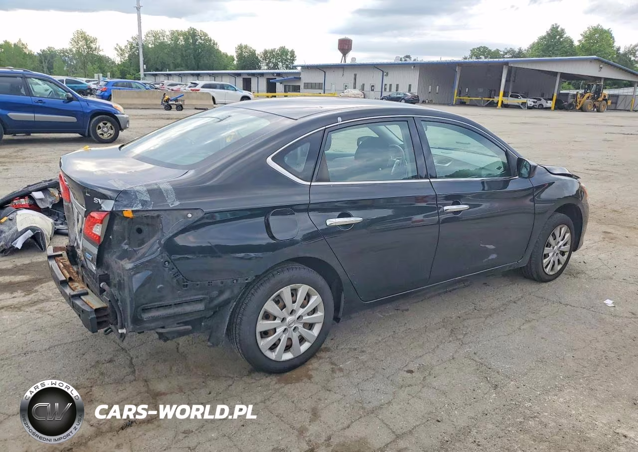 2014 Nissan Sentra Sv VIN:3N1AB7AP5EL658820 - 3