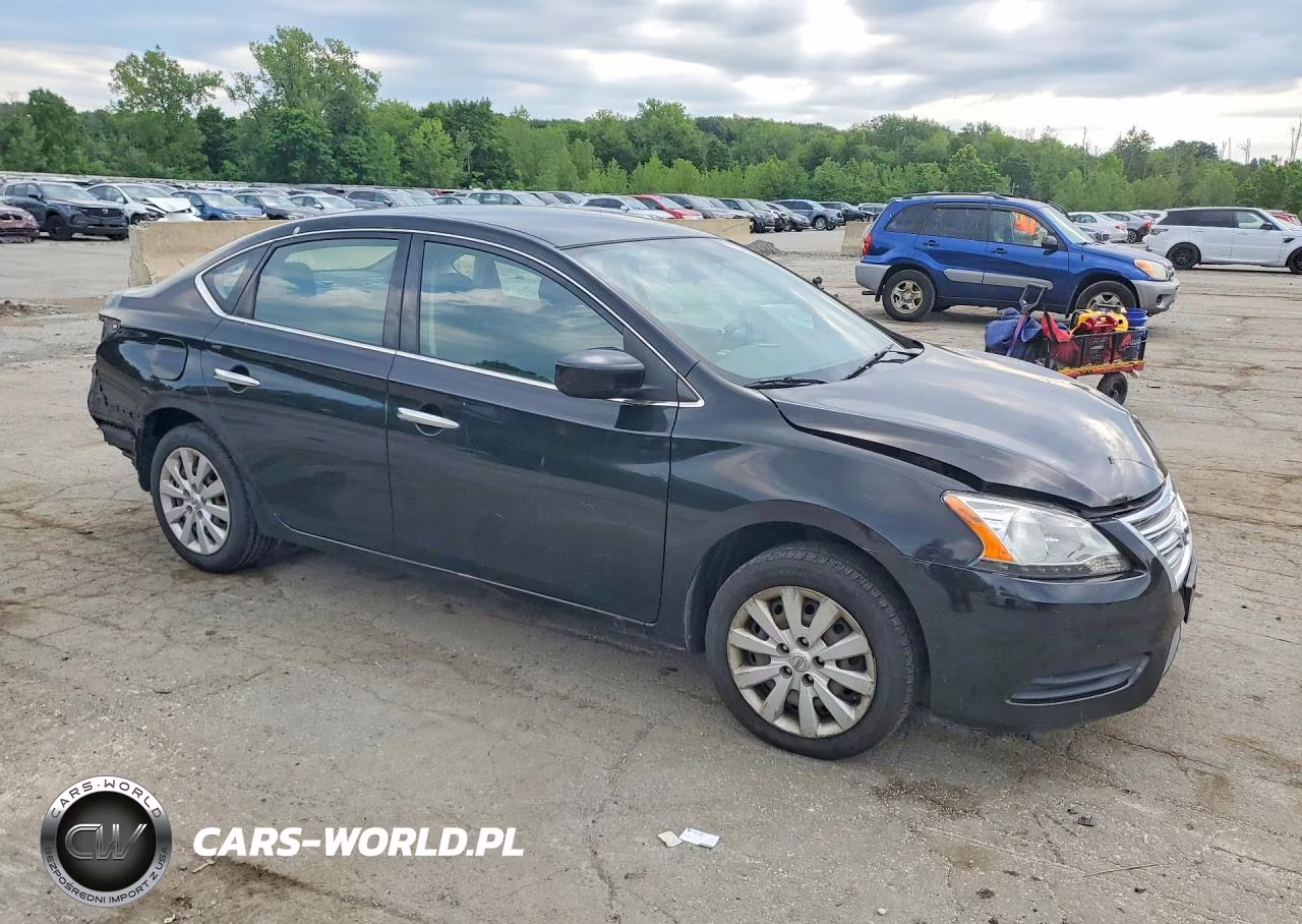 2014 Nissan Sentra Sv VIN:3N1AB7AP5EL658820 - 4