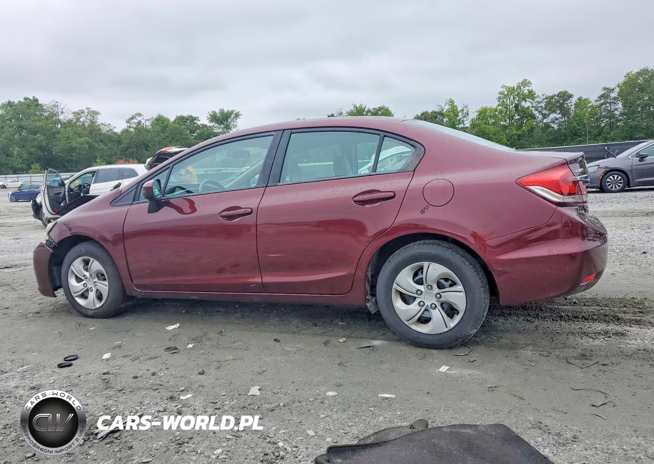 2014 Honda Civic Lx VIN:19XFB2F55EE051723 - 2