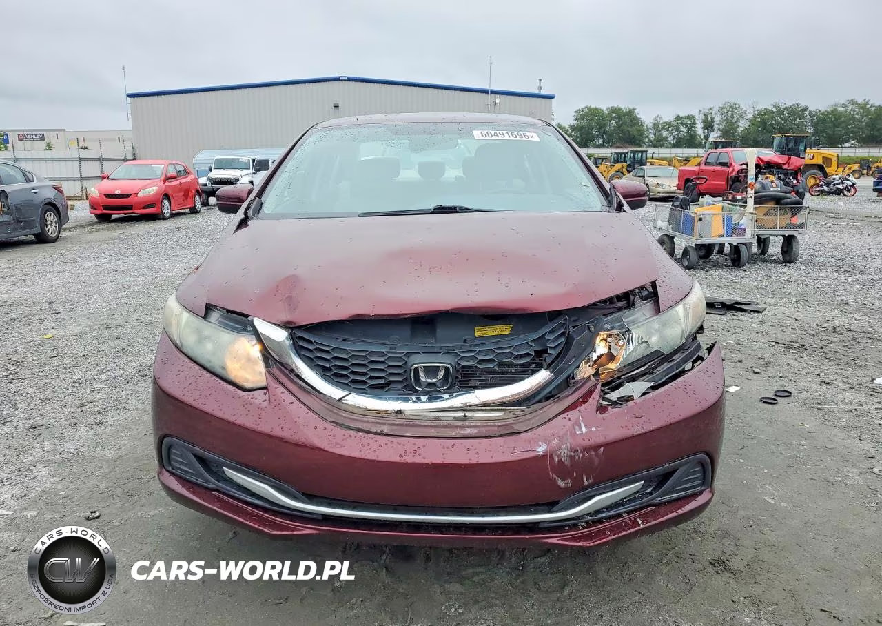 2014 Honda Civic Lx VIN:19XFB2F55EE051723 - 5