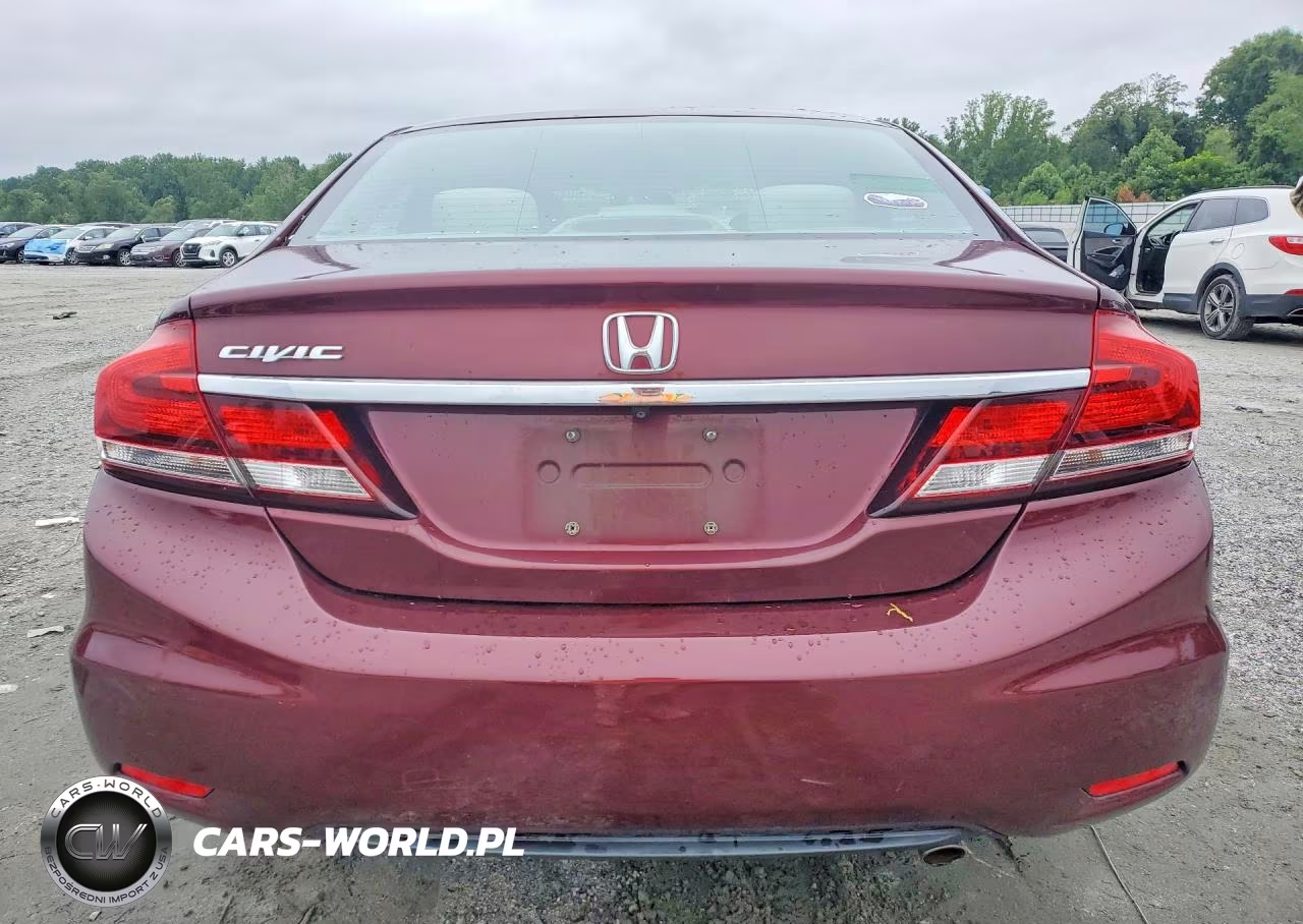 2014 Honda Civic Lx VIN:19XFB2F55EE051723 - 6