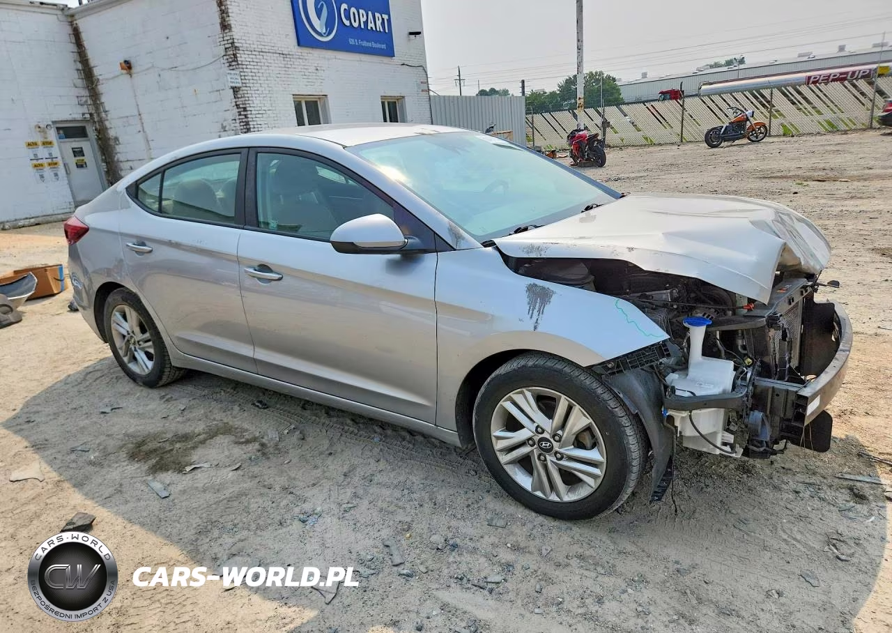 2020 Hyundai Elantra Sel VIN:5NPD84LF6LH624409 - 4