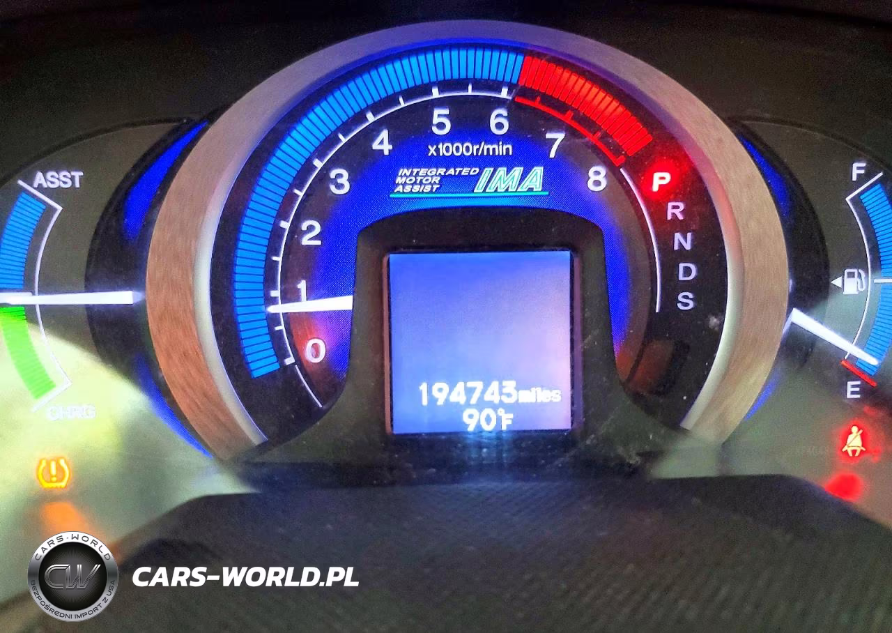 2010 Honda Insight Ex VIN:JHMZE2H77AS008333 - 9