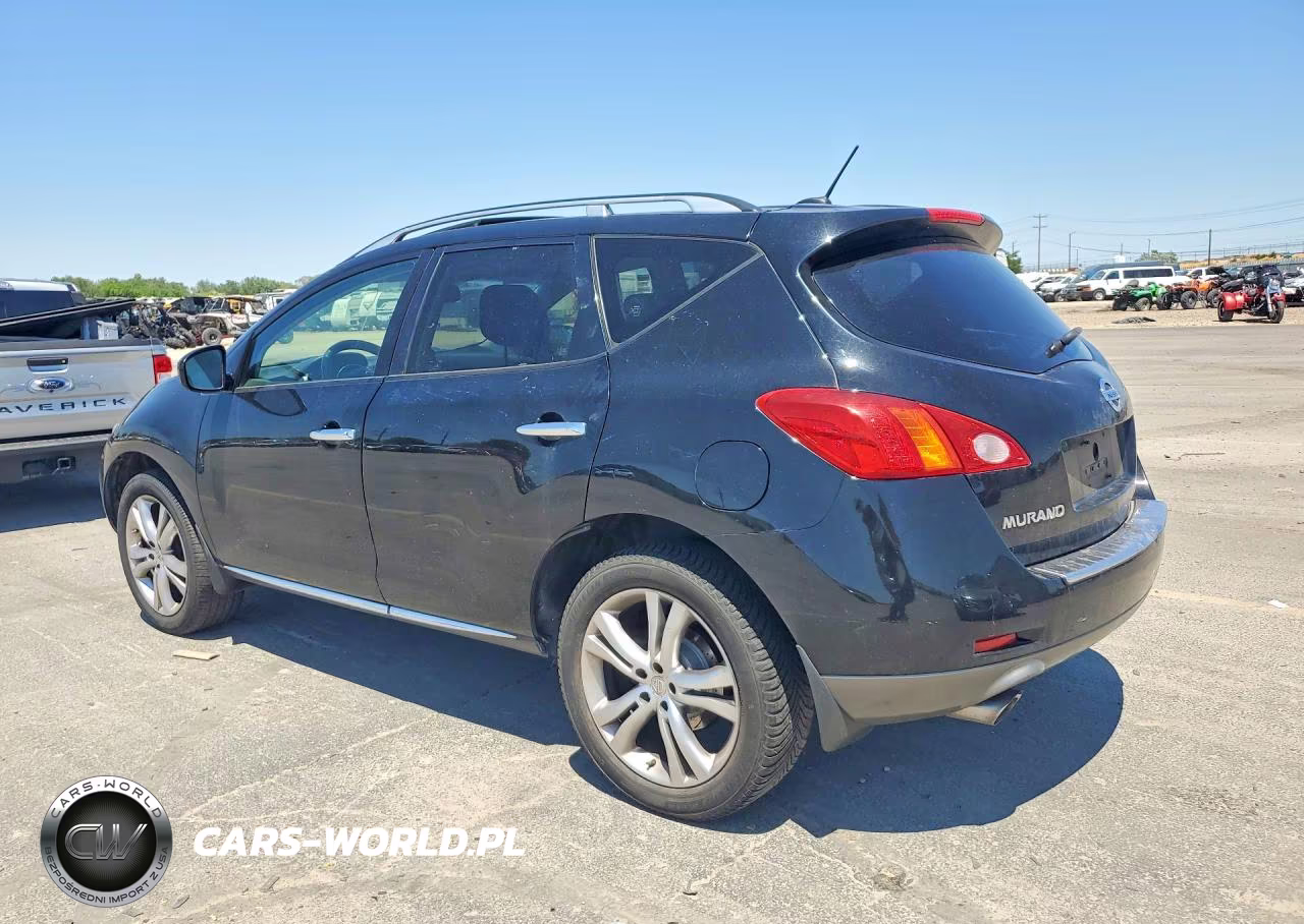 2009 Nissan Murano S VIN:JN8AZ18W89W117946 - 2