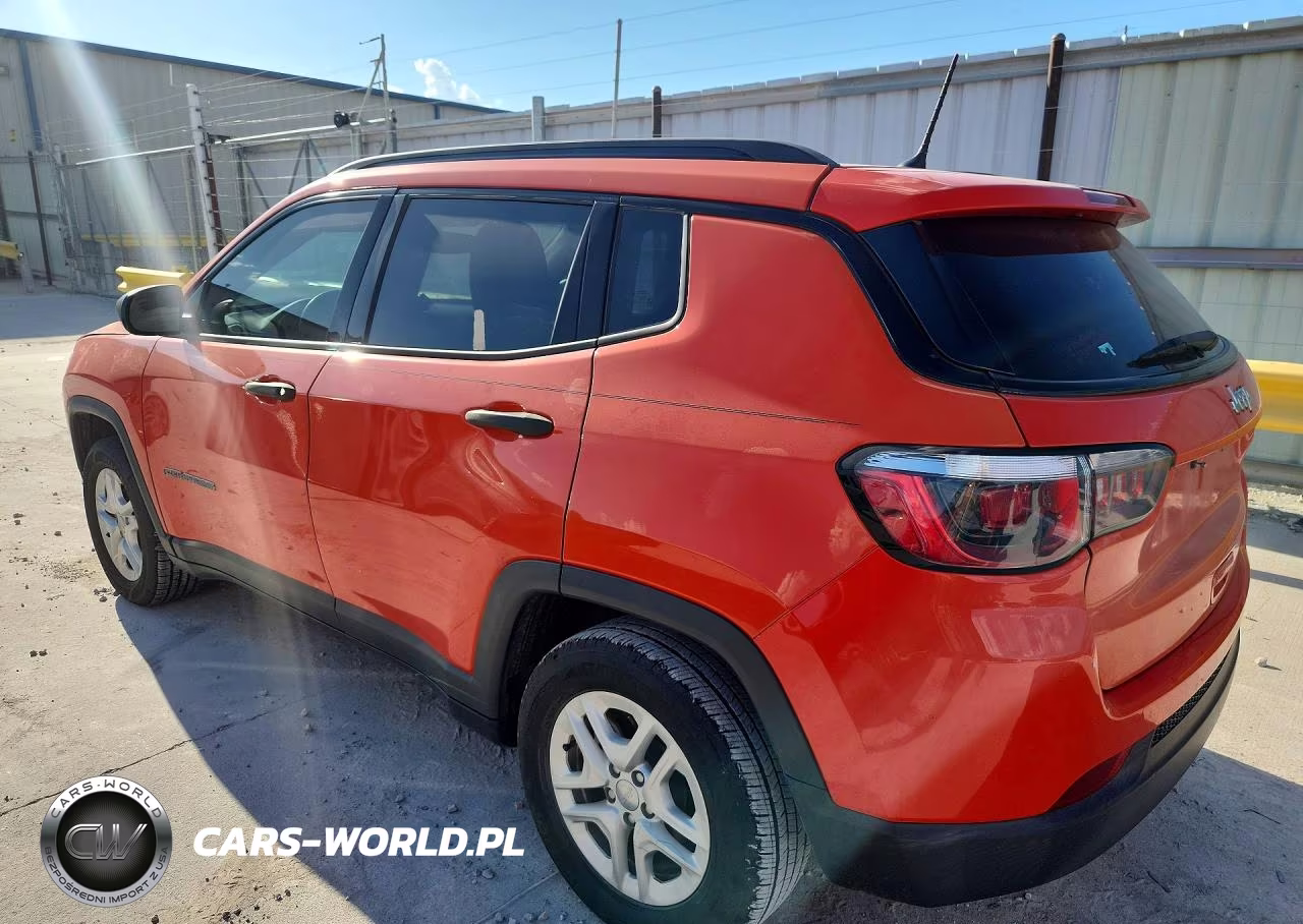 2018 Jeep Compass Sport VIN:3C4NJCAB2JT140026 - 2