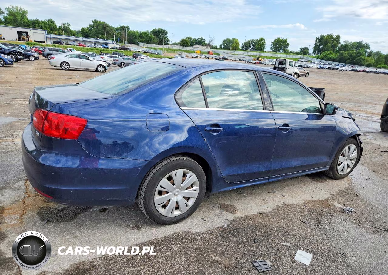 2013 Volkswagen Jetta Se VIN:3VWDX7AJ8DM202503 - 3