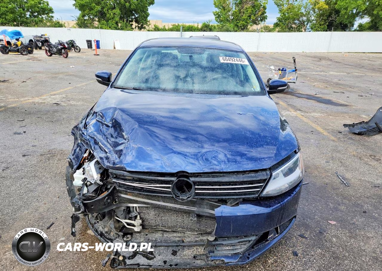 2013 Volkswagen Jetta Se VIN:3VWDX7AJ8DM202503 - 5