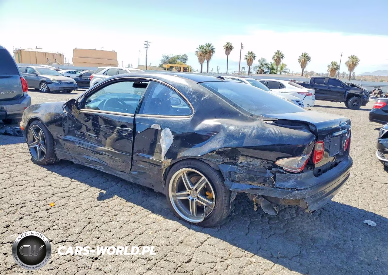 2002 Mercedes-Benz Clk 430 VIN:WDBLJ70G92T111615 - 2