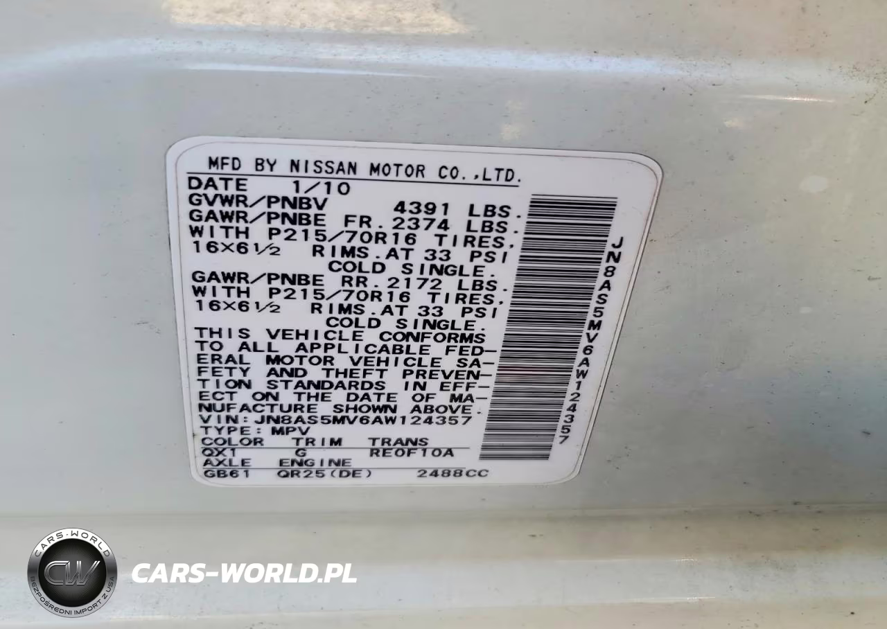 2010 Nissan Rogue S VIN:JN8AS5MV6AW124357 - 13