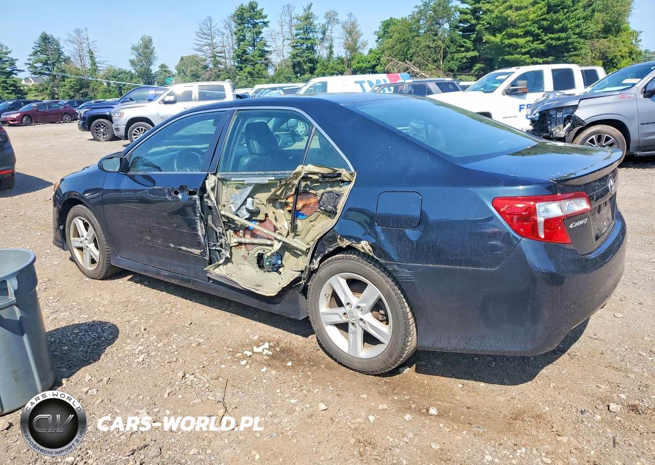 2012 Toyota Camry Se VIN:4T1BF1FK8CU124435 - 2