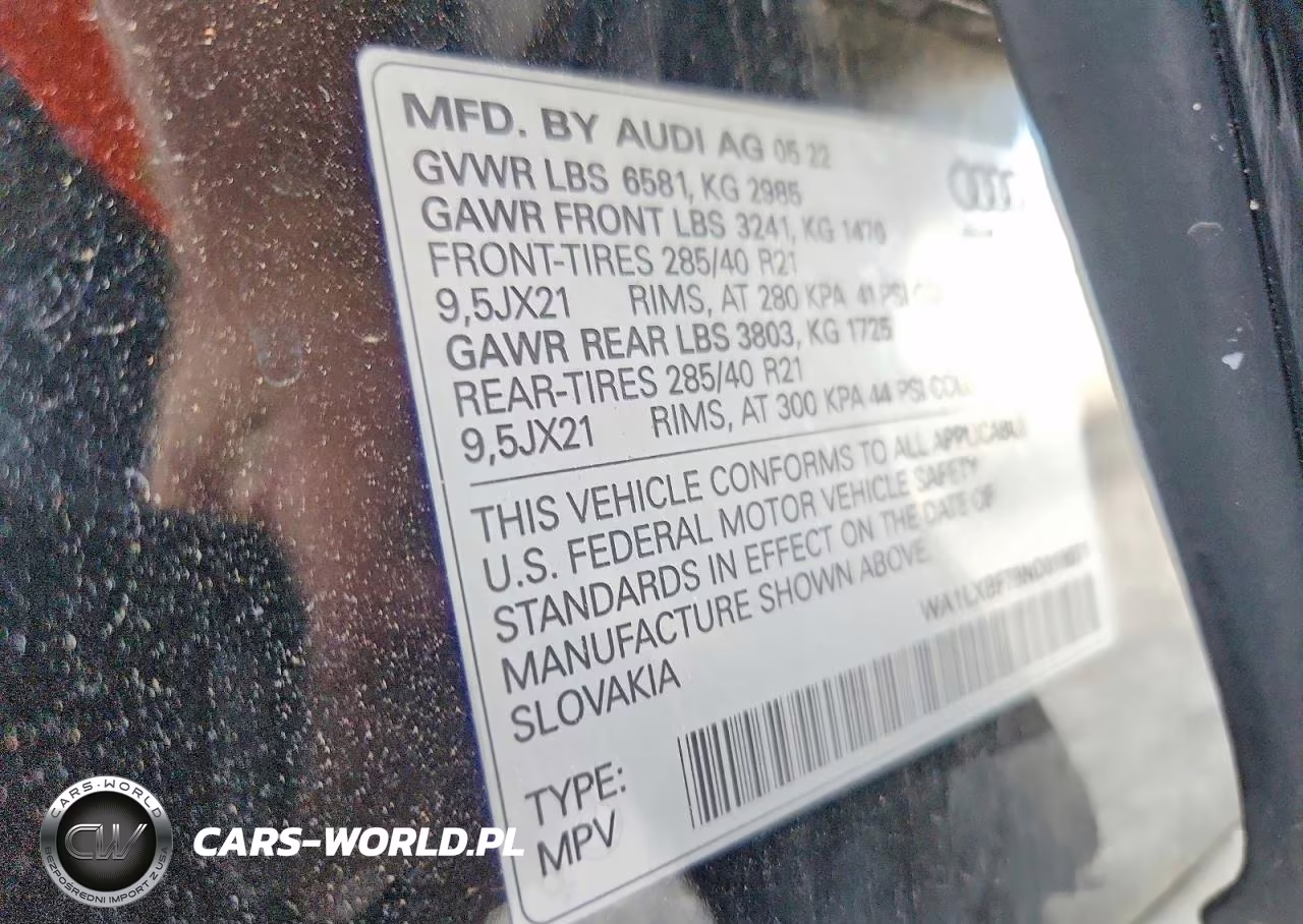 2022 Audi Q7 Premium Plus VIN:WA1LXBF78ND018071 - 14