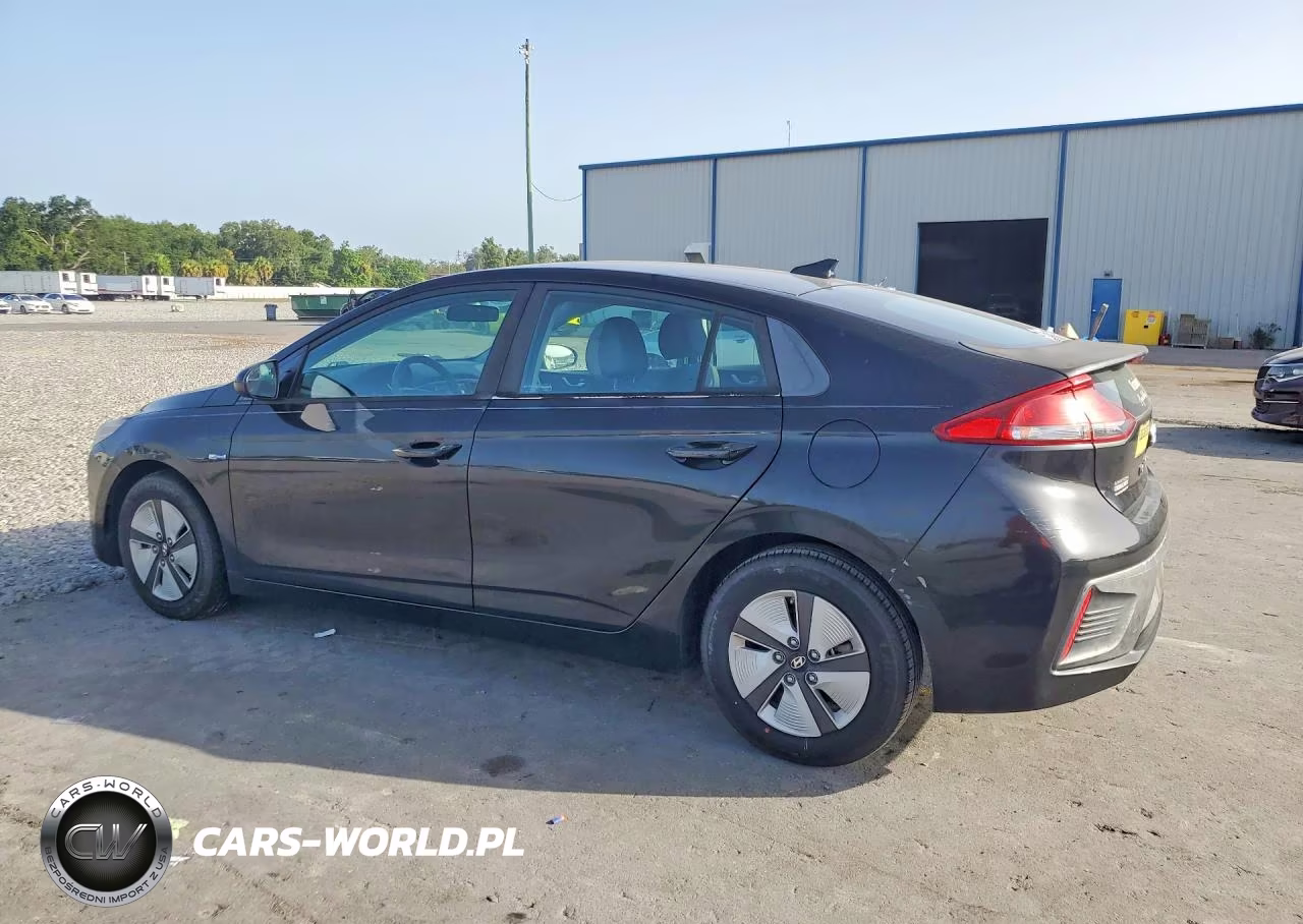 2017 Hyundai Ioniq Blue VIN:KMHC65LC1HU048475 - 2