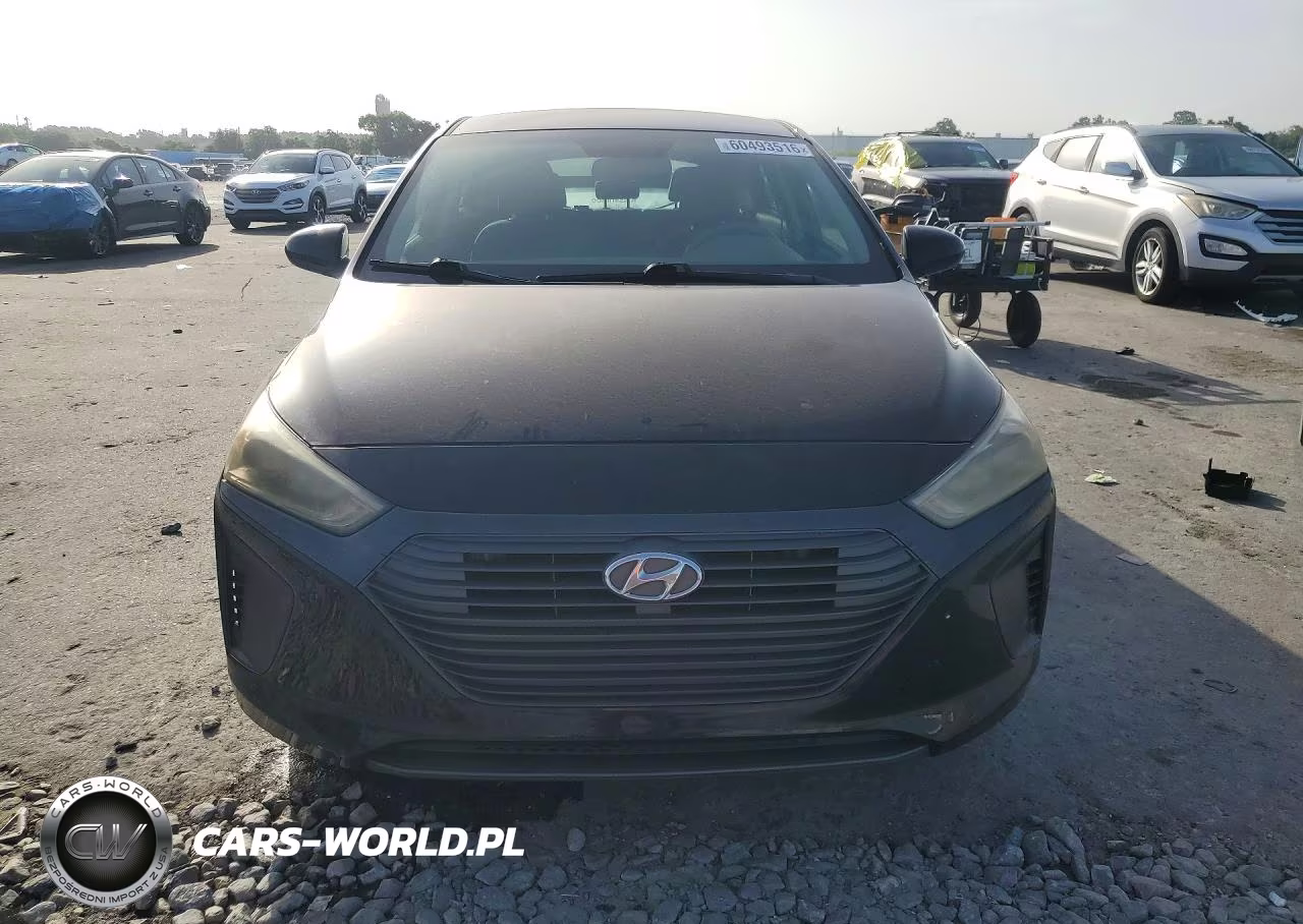 2017 Hyundai Ioniq Blue VIN:KMHC65LC1HU048475 - 5