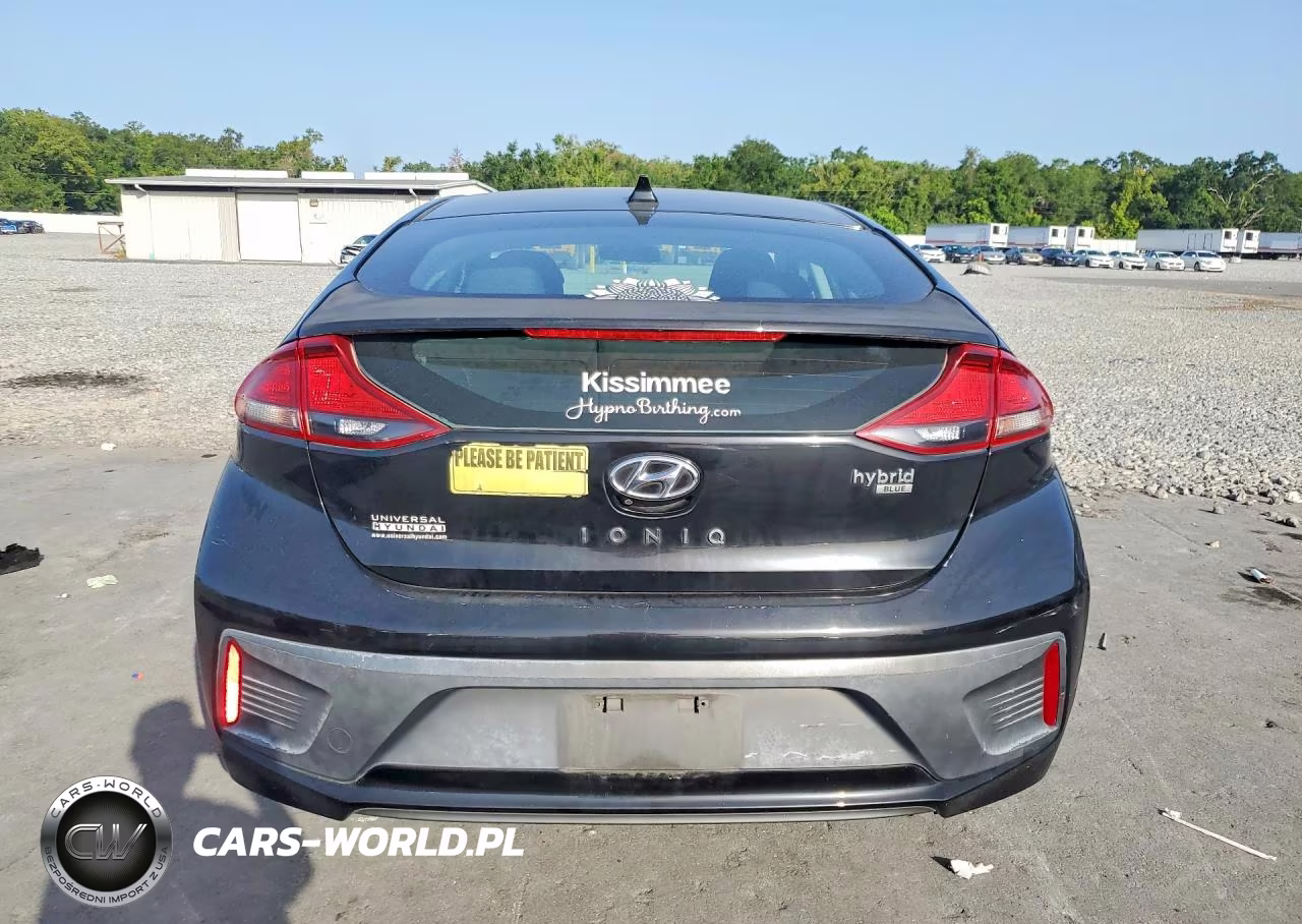 2017 Hyundai Ioniq Blue VIN:KMHC65LC1HU048475 - 6
