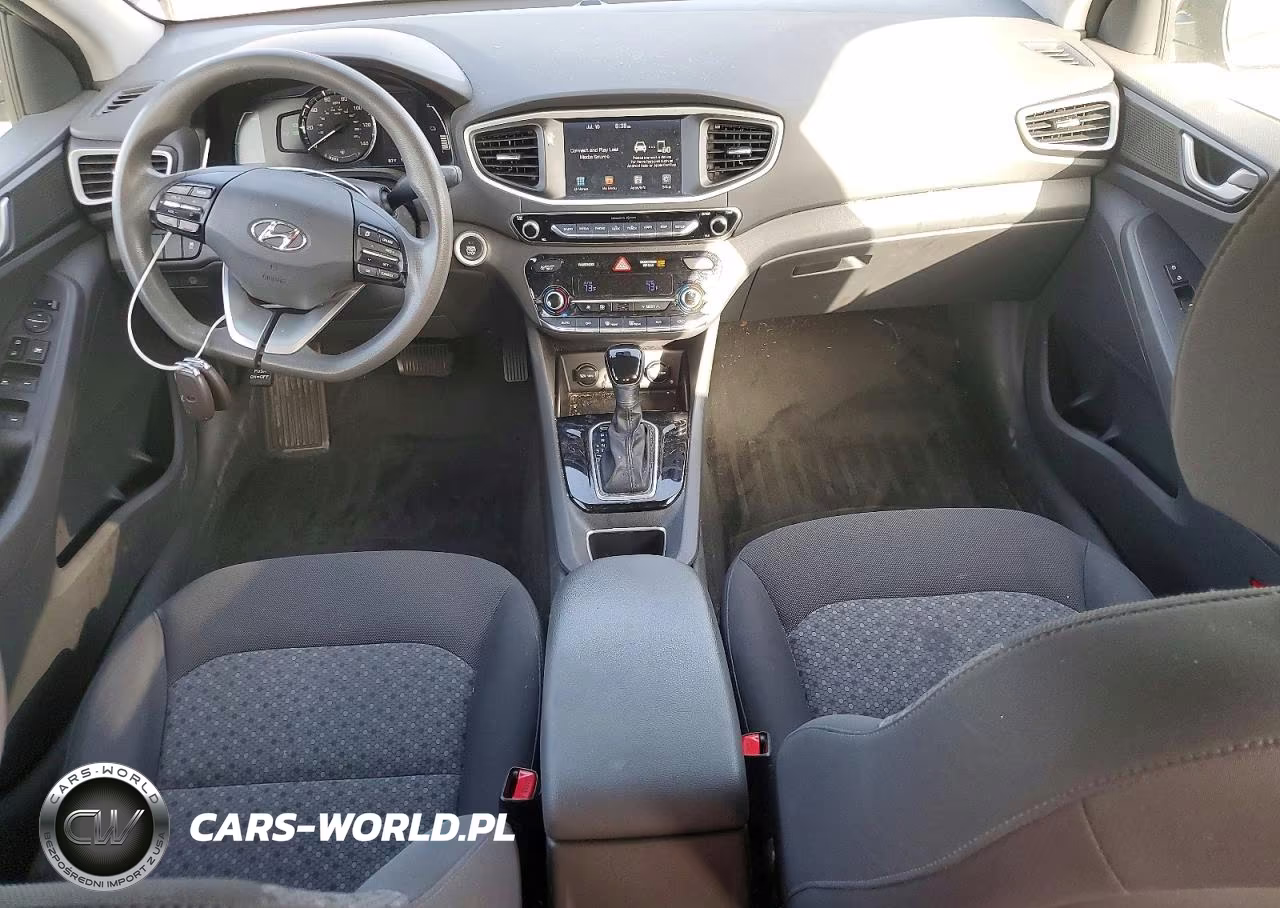 2017 Hyundai Ioniq Blue VIN:KMHC65LC1HU048475 - 8