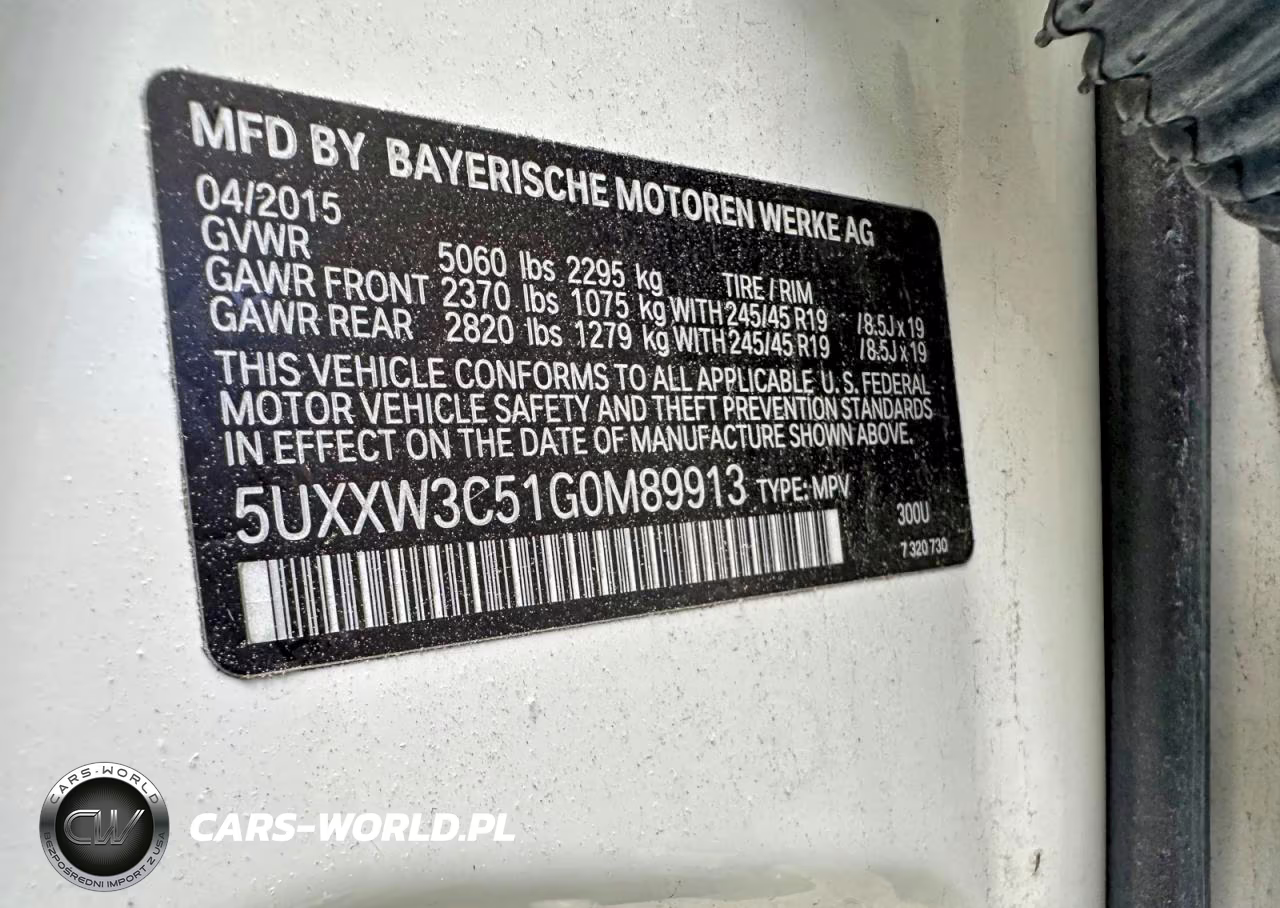 2016 BMW X4 xDrive28I VIN:5UXXW3C51G0M89913 - 11