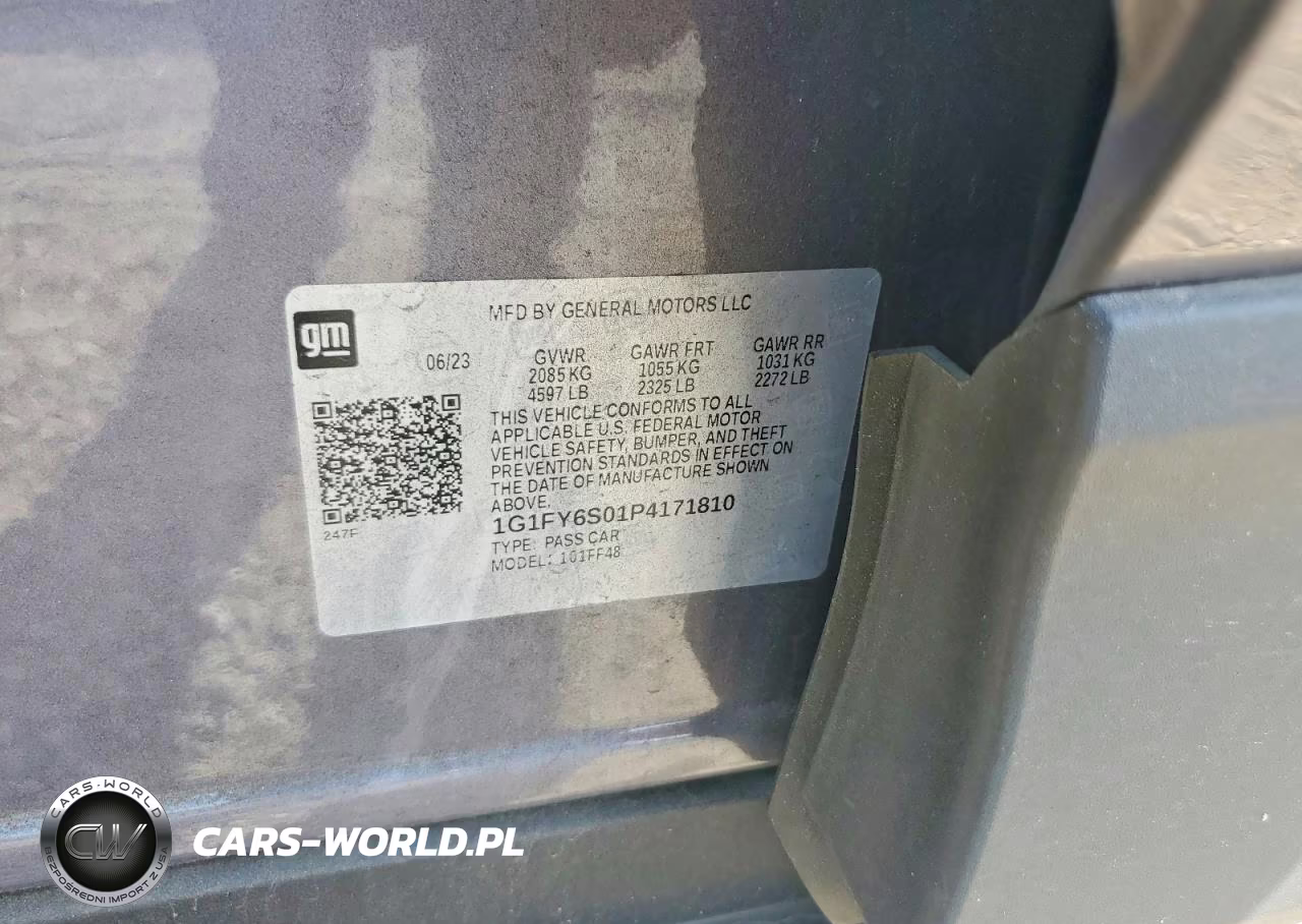 2023 Chevrolet Bolt VIN:1G1FY6S01P4171810 - 13