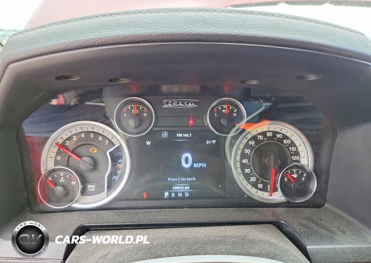 2014 Ram 1500 Laramie VIN:1C6RR7NT5ES267243 - 9