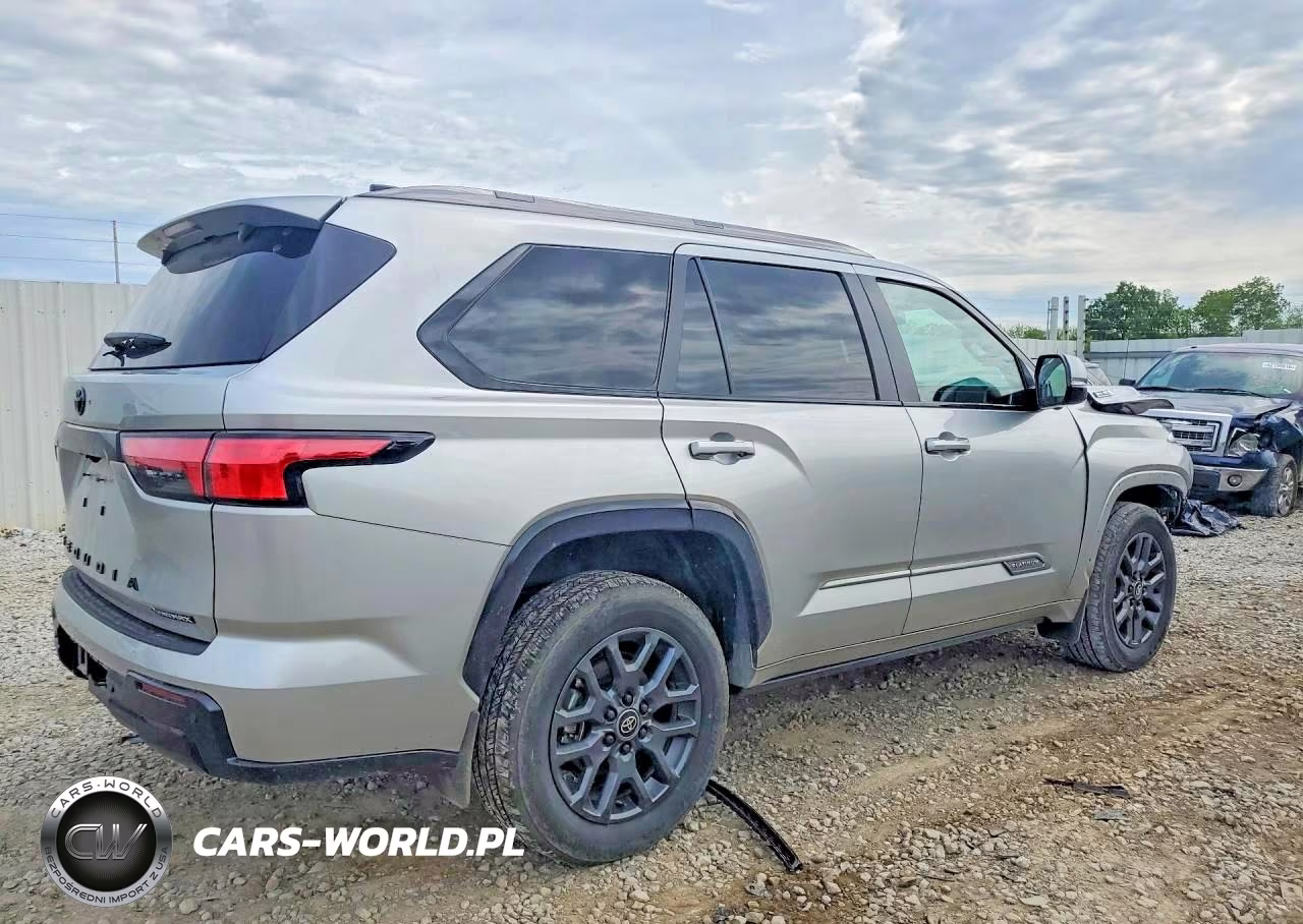 2025 Toyota Sequoia Platinum VIN:7SVAAABAXSX065581 - 3
