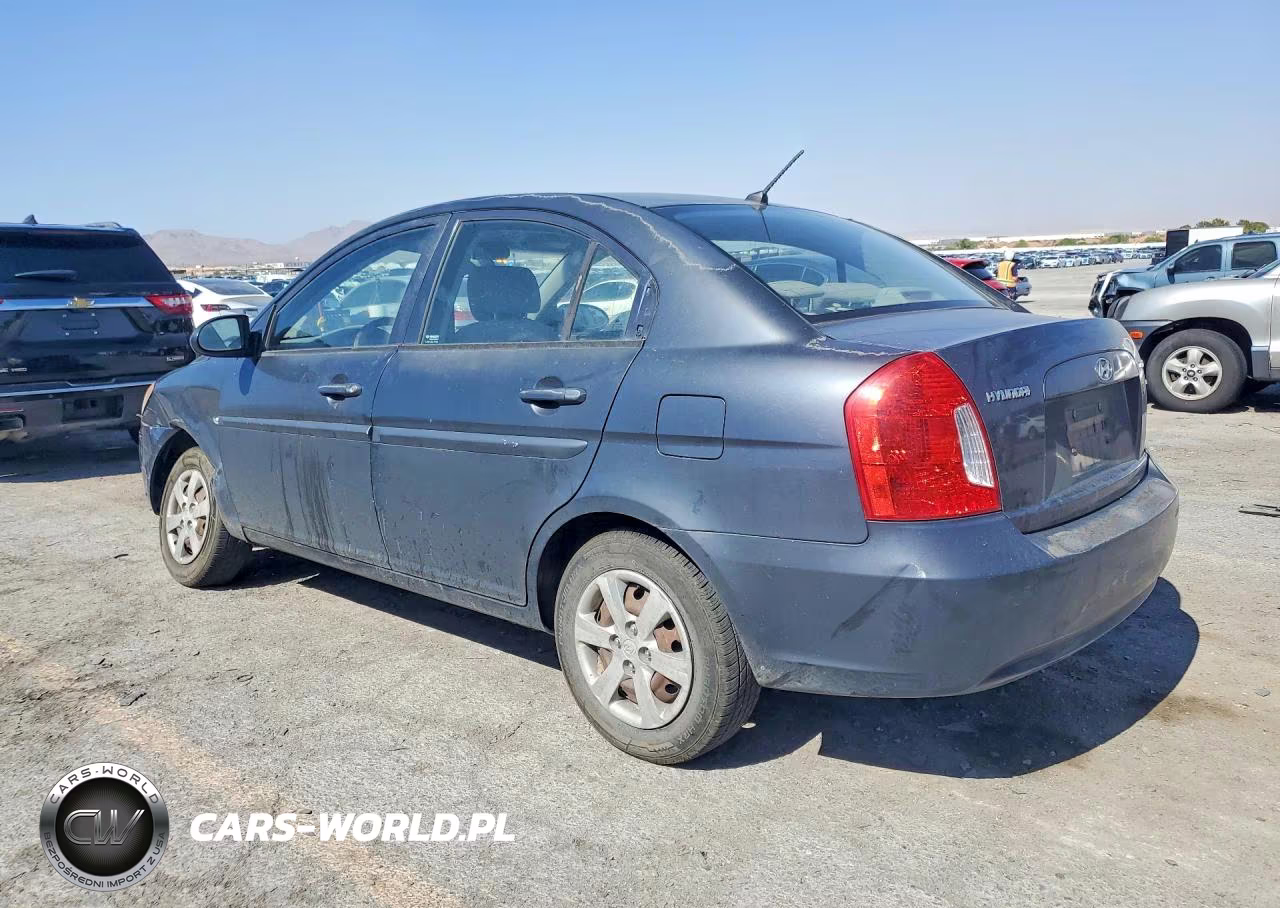2009 Hyundai Accent Gls VIN:KMHCN46CX9U333993 - 2