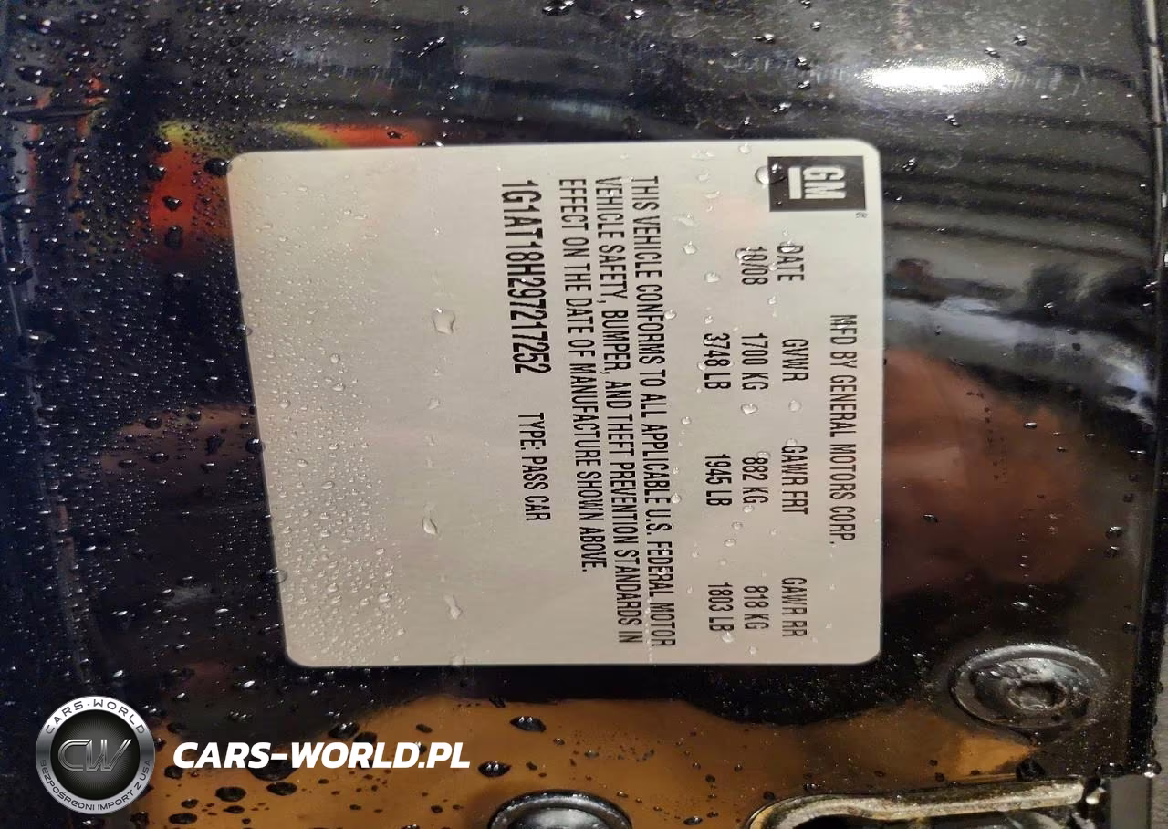 2009 Chevrolet Cobalt Lt VIN:1G1AT18H297217252 - 12