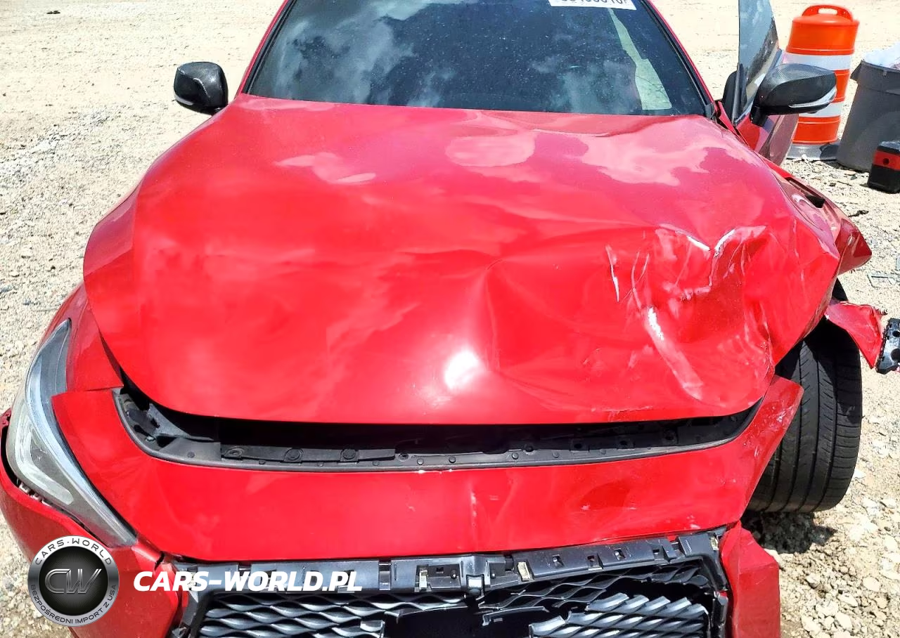 2018 Infiniti Q60 Red Sport 400 VIN:JN1FV7EL7JM630487 - 11