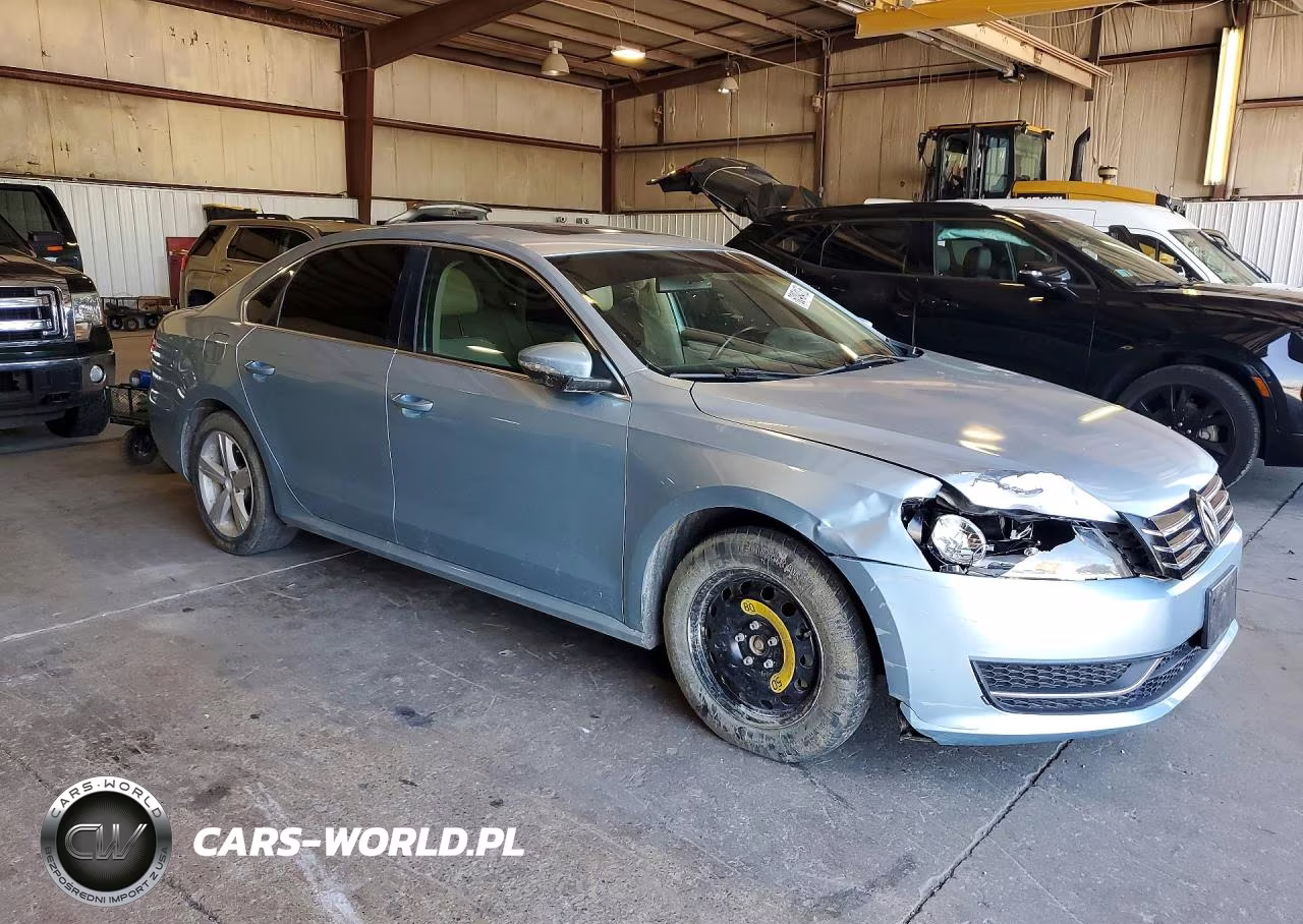 2012 Volkswagen Passat Se VIN:1VWBN7A36CC025609 - 4