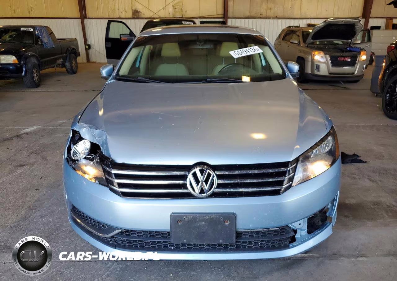 2012 Volkswagen Passat Se VIN:1VWBN7A36CC025609 - 5