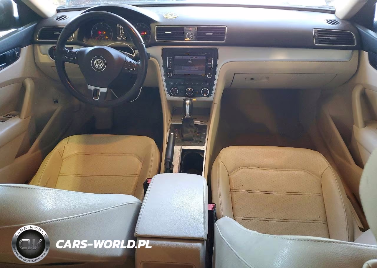 2012 Volkswagen Passat Se VIN:1VWBN7A36CC025609 - 8