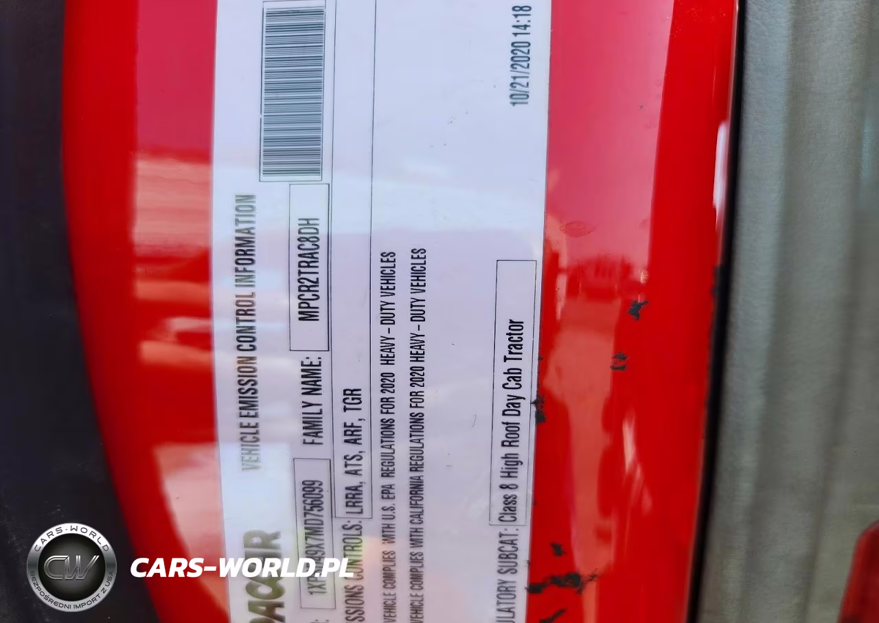 2021 Peterbilt 579 - Semi Truck VIN:1XPBD49X7MD756099 - 11