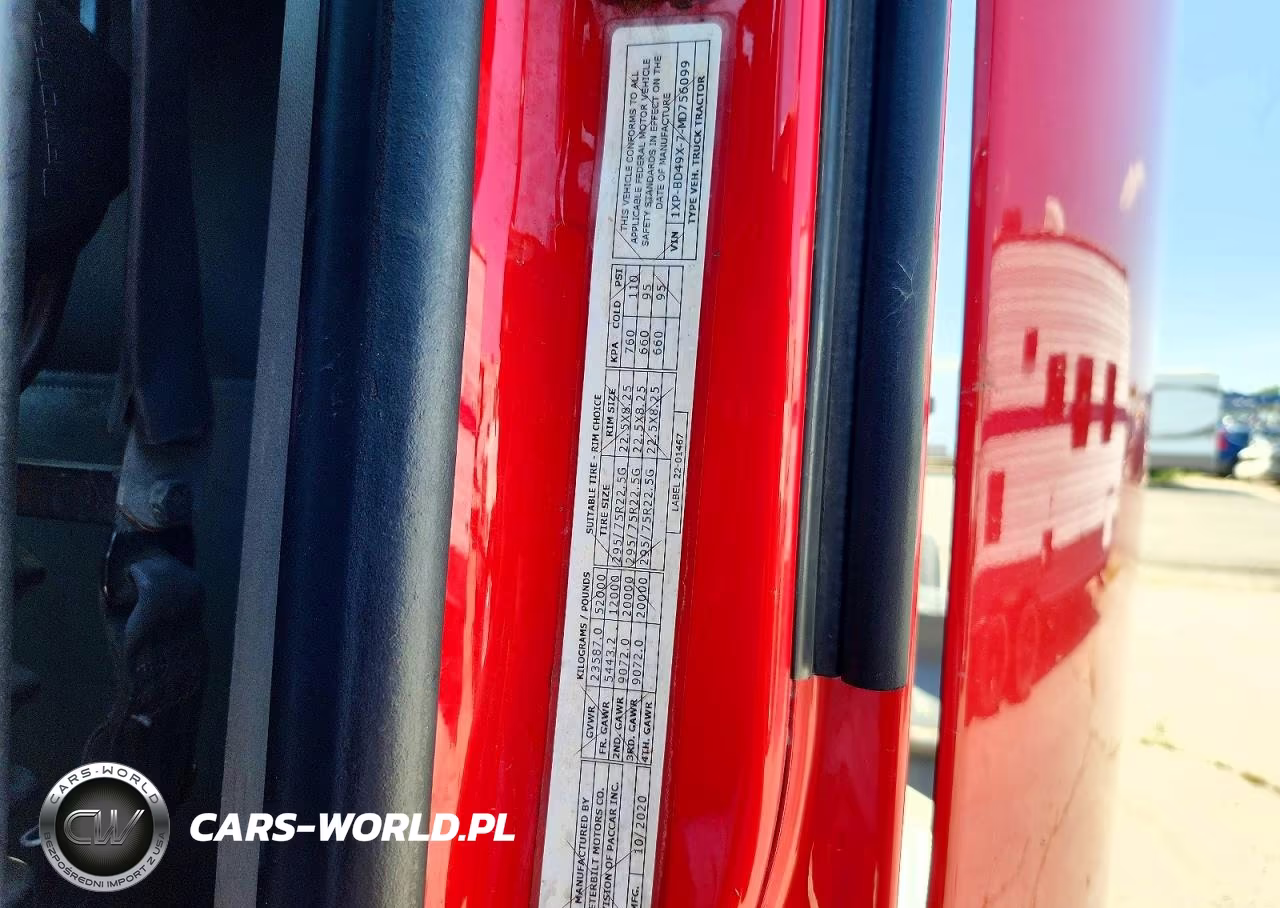 2021 Peterbilt 579 - Semi Truck VIN:1XPBD49X7MD756099 - 12