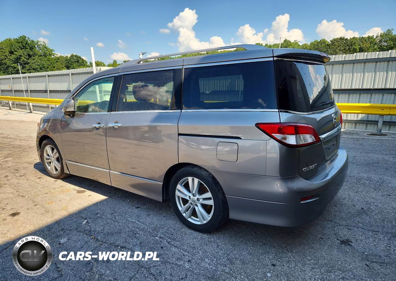 2011 Nissan Quest 3.5 S VIN:JN8AE2KP3B9006034 - 2