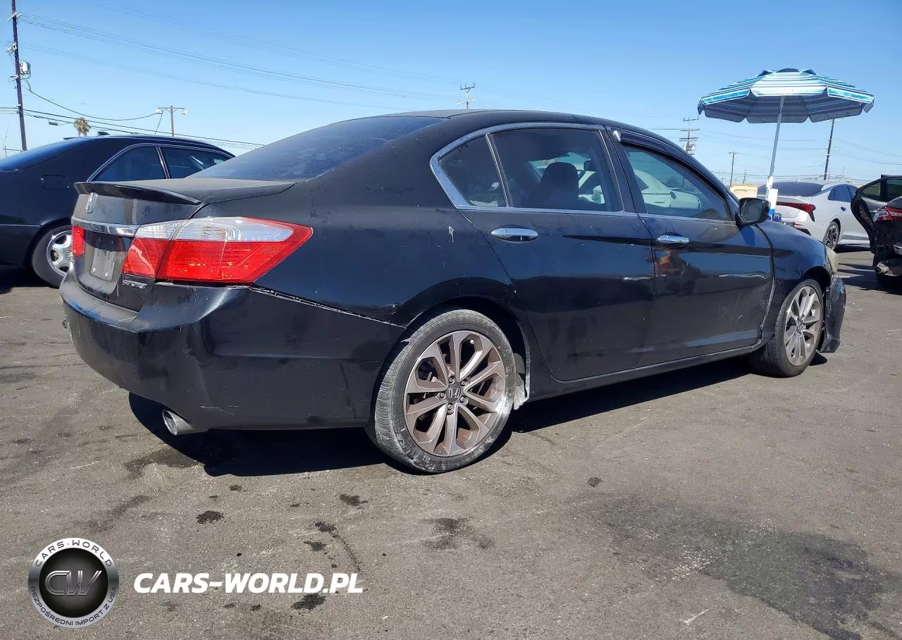 2015 Honda Accord Sport VIN:1HGCR2F56FA064596 - 3