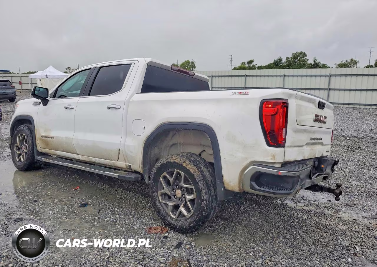 2022 GMC Sierra K1500 Slt VIN:3GTUUDED5NG586660 - 2