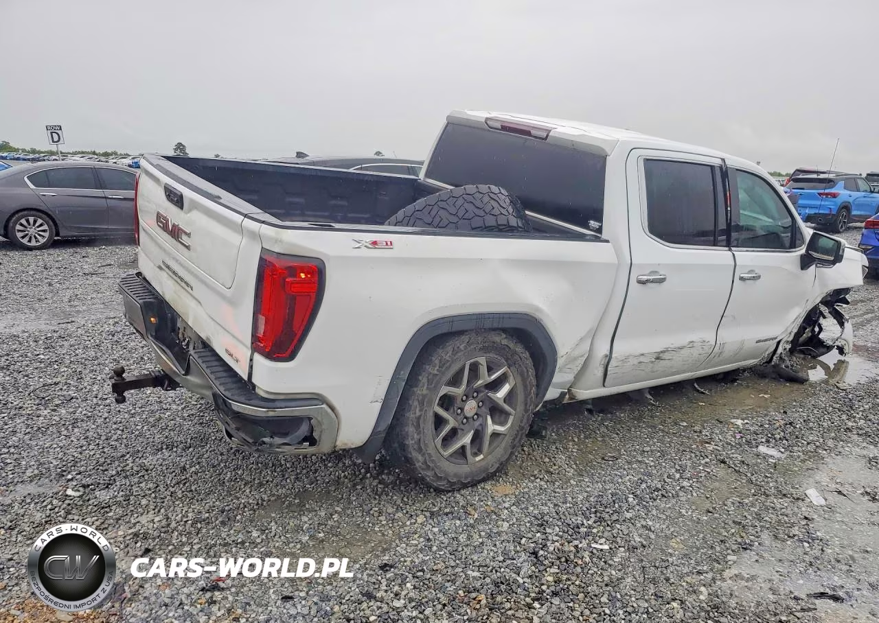 2022 GMC Sierra K1500 Slt VIN:3GTUUDED5NG586660 - 3