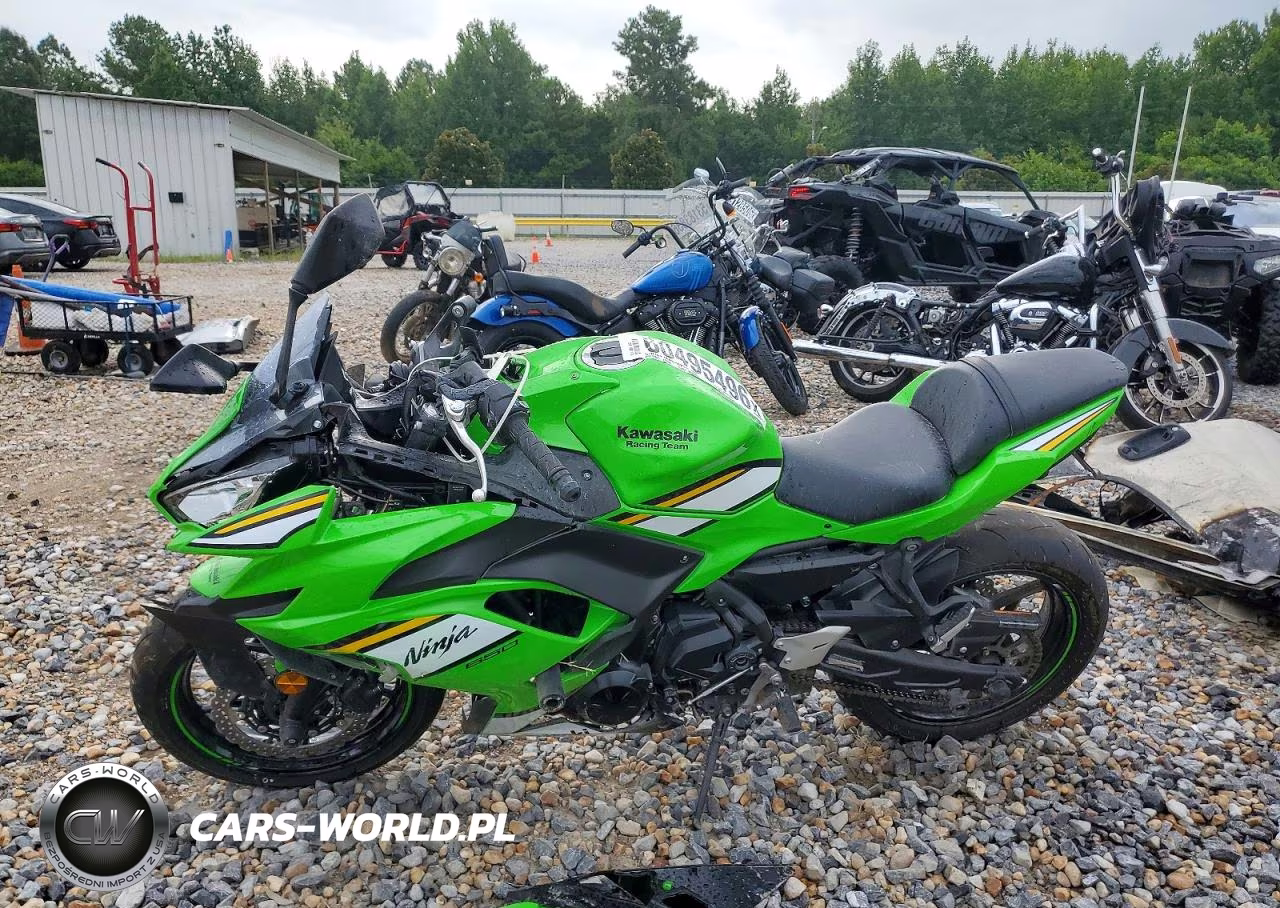 2025 Kawasaki Ex650 P VIN:ML5EXEP19SDAD7162 - 3