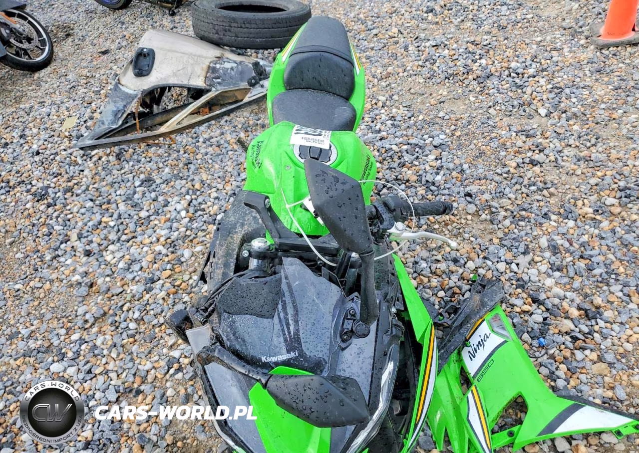2025 Kawasaki Ex650 P VIN:ML5EXEP19SDAD7162 - 5