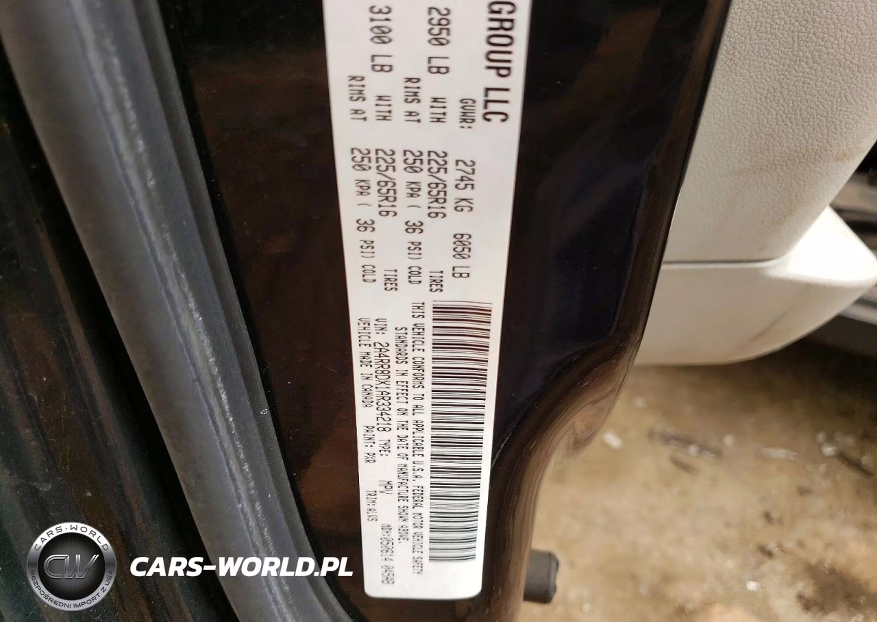 2010 Chrysler Town & Country Touring Plus VIN:2A4RR8DX1AR334218 - 13