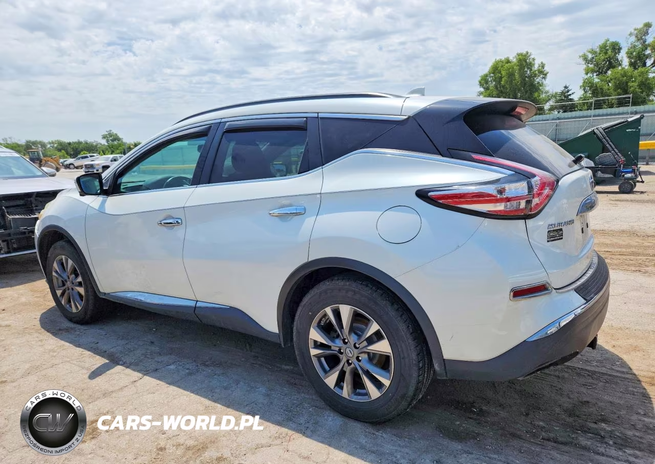 2017 Nissan Murano Sv VIN:5N1AZ2MH5HN130873 - 2